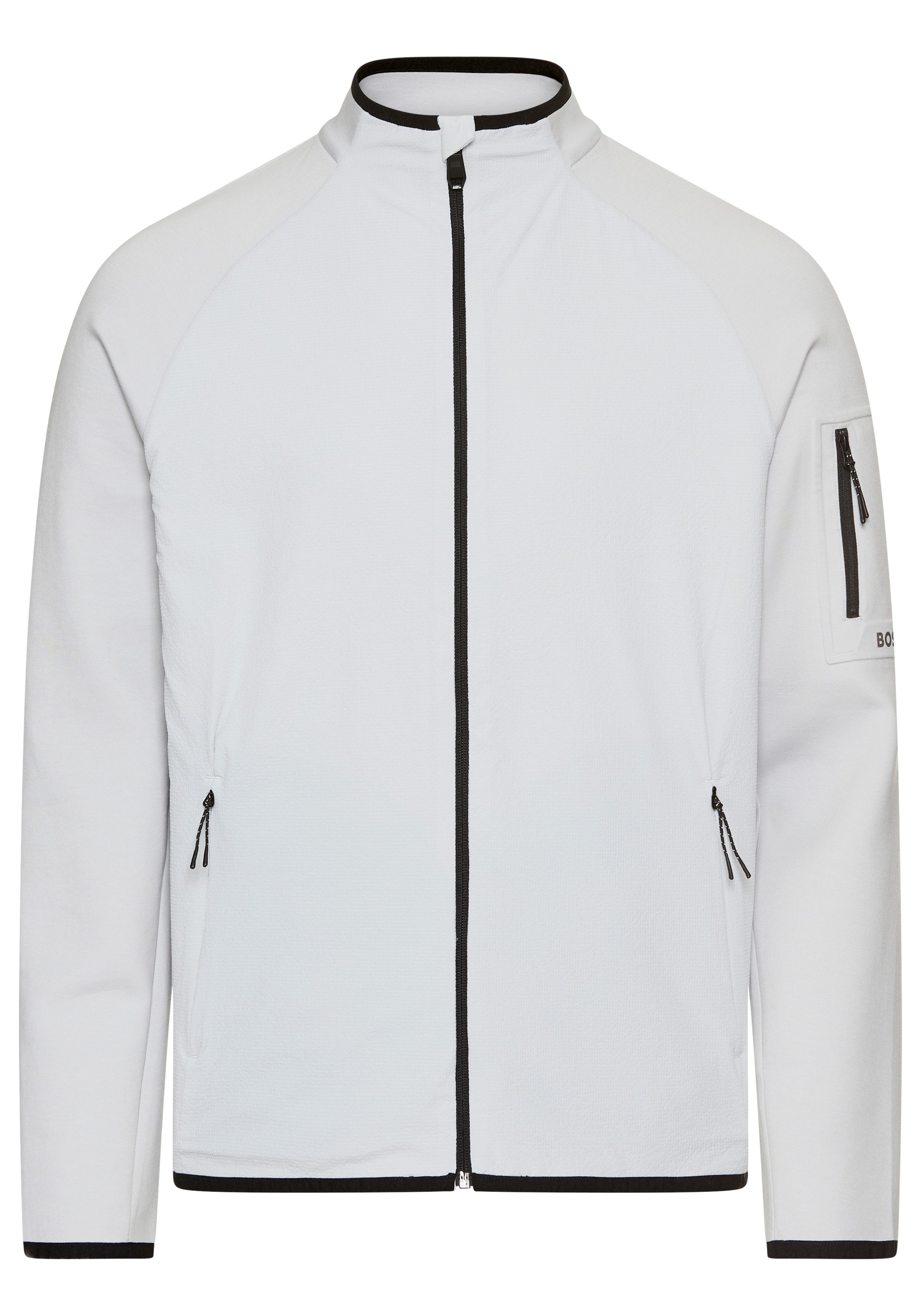 BOSS GREEN Sweatjacke "FZ Urban Tech", mit dekorativen reflektierenden Deta günstig online kaufen