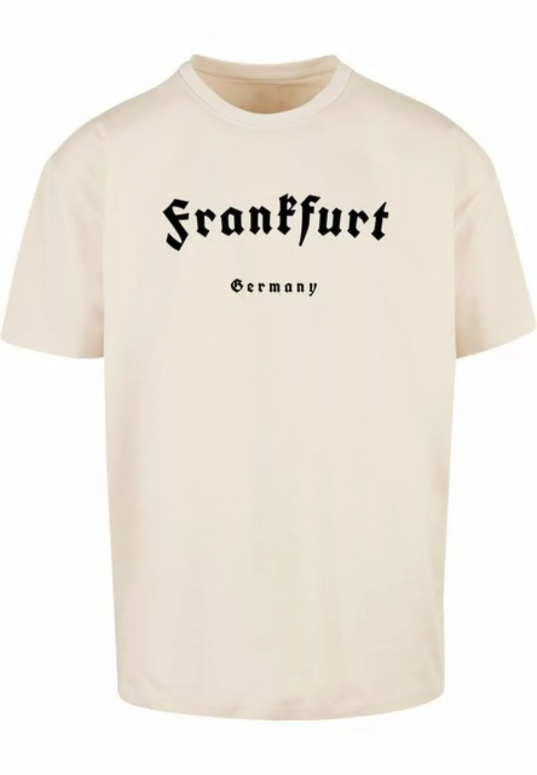 Merchcode T-Shirt Merchcode Herren Frankfurt Heavy Oversize Tee-BY102 (1-tl günstig online kaufen