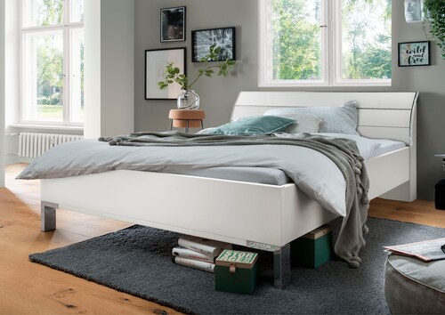 WIEMANN Futonbett "Monaco, 4-fache Liegehöhenverstellung", mit stilvollem H günstig online kaufen