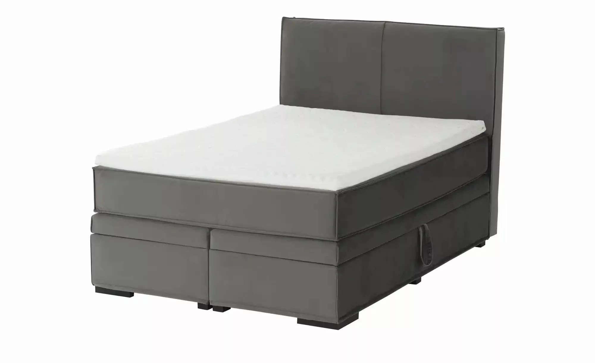 Boxi Boxspringbett mit Bettkasten Boxi Urban ¦ grau ¦ Maße (cm): B: 140 H: günstig online kaufen
