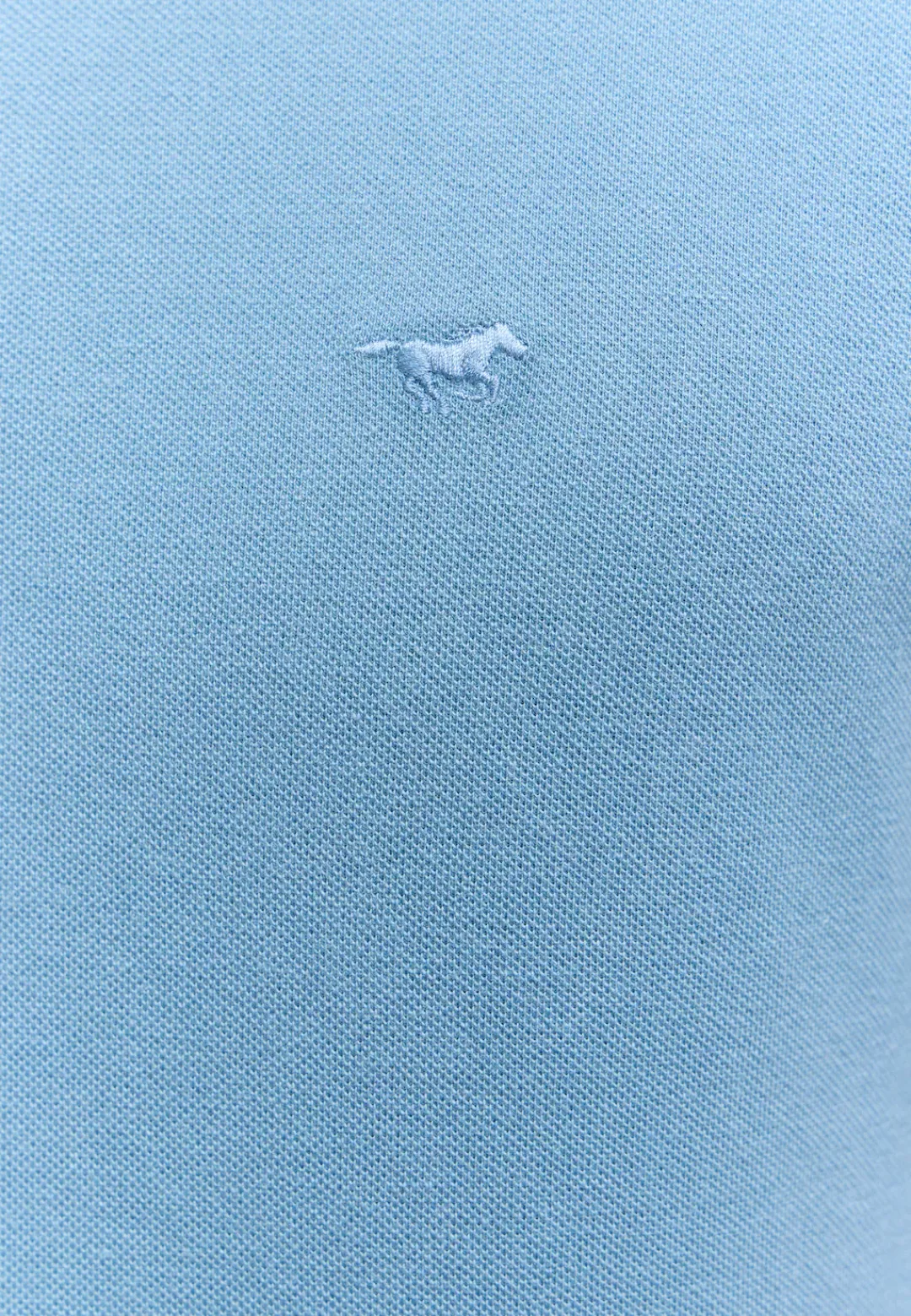 MUSTANG Kurzarmshirt "Polo-Shirt" günstig online kaufen