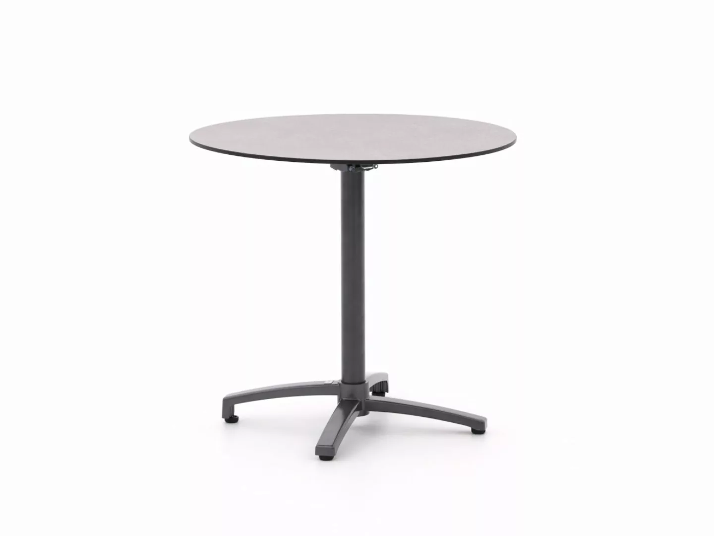Bellagio Canzo Gartentisch klappbar ø 80 cm (h:73 cm) günstig online kaufen