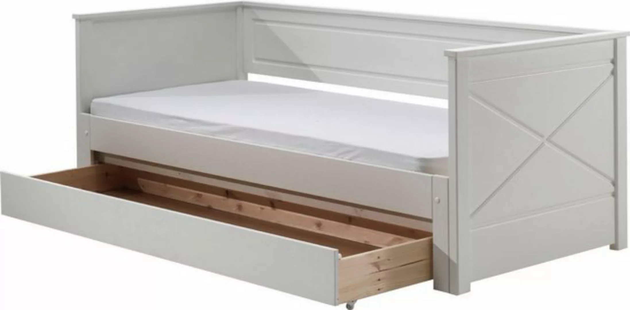 Vipack Bett Vipack Pino, Kojenbett LF 90x200 cm, ausziehen auf 180x200 cm, günstig online kaufen