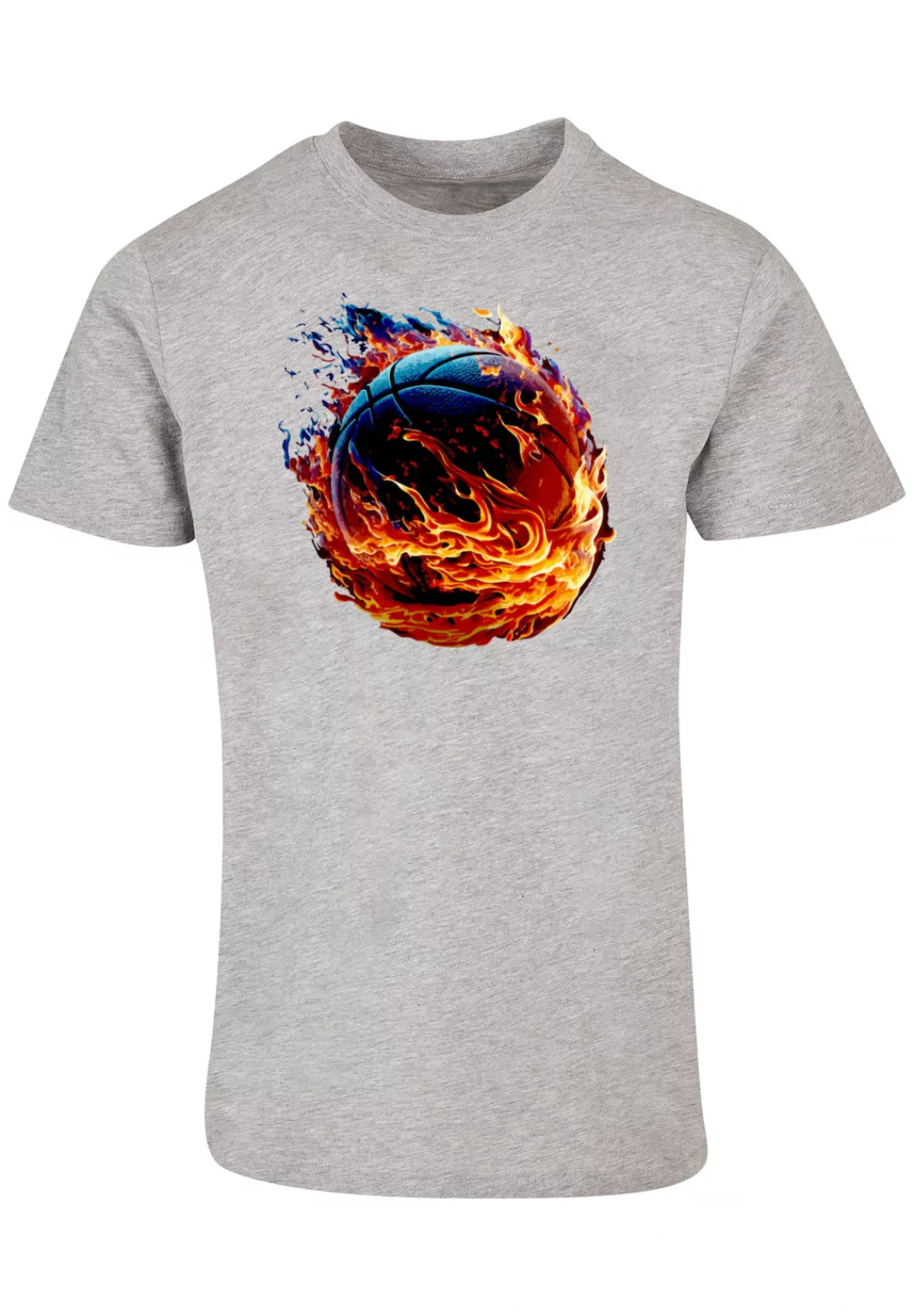 F4NT4STIC T-Shirt "Basketball On Fire Sport UNISEX", Print günstig online kaufen