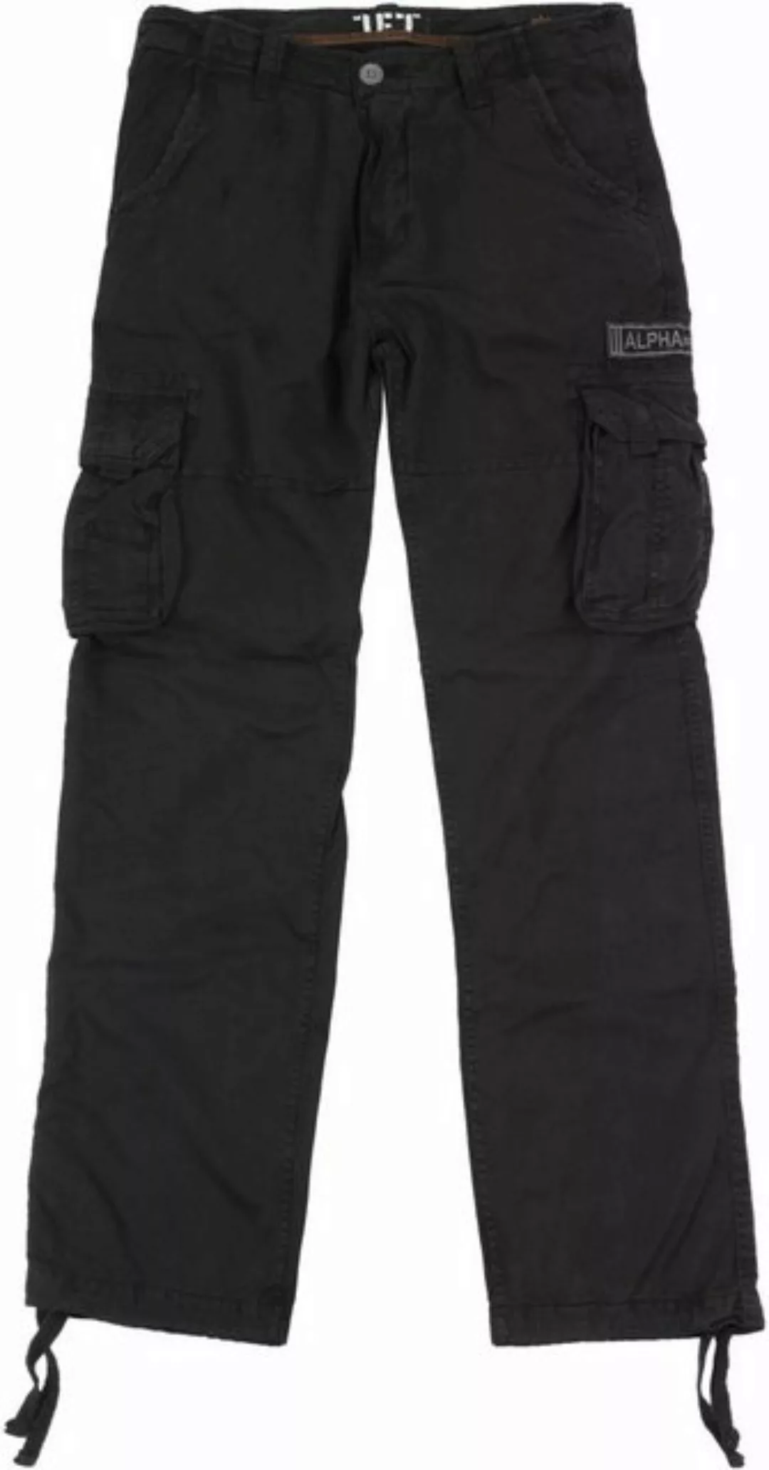 Alpha Industries Cargohose Jet Pant mit seitlichen Cargotaschen und Kordelz günstig online kaufen