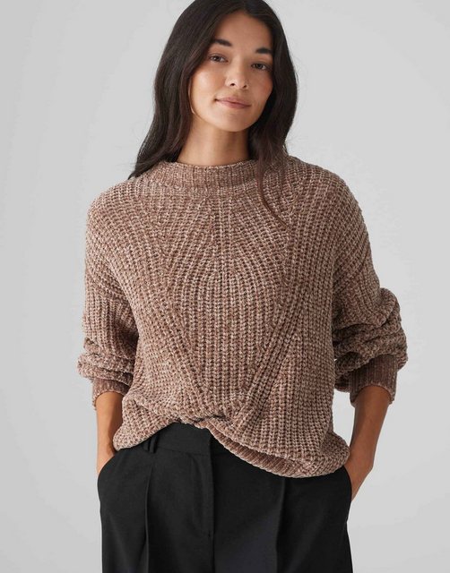 OPUS Strickpullover Strickpullover PANETA Loose aus weichem Chenille günstig online kaufen