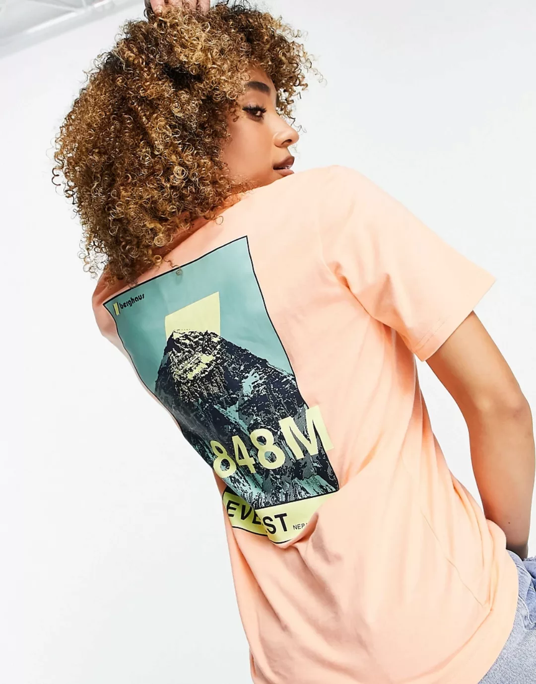 Berghaus – 8000's Everest – T-Shirt in Rosa günstig online kaufen