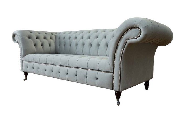 JVmoebel 3-Sitzer Designer Sofa 3 Sitzer Chesterfield Polster Sofas Couchen günstig online kaufen