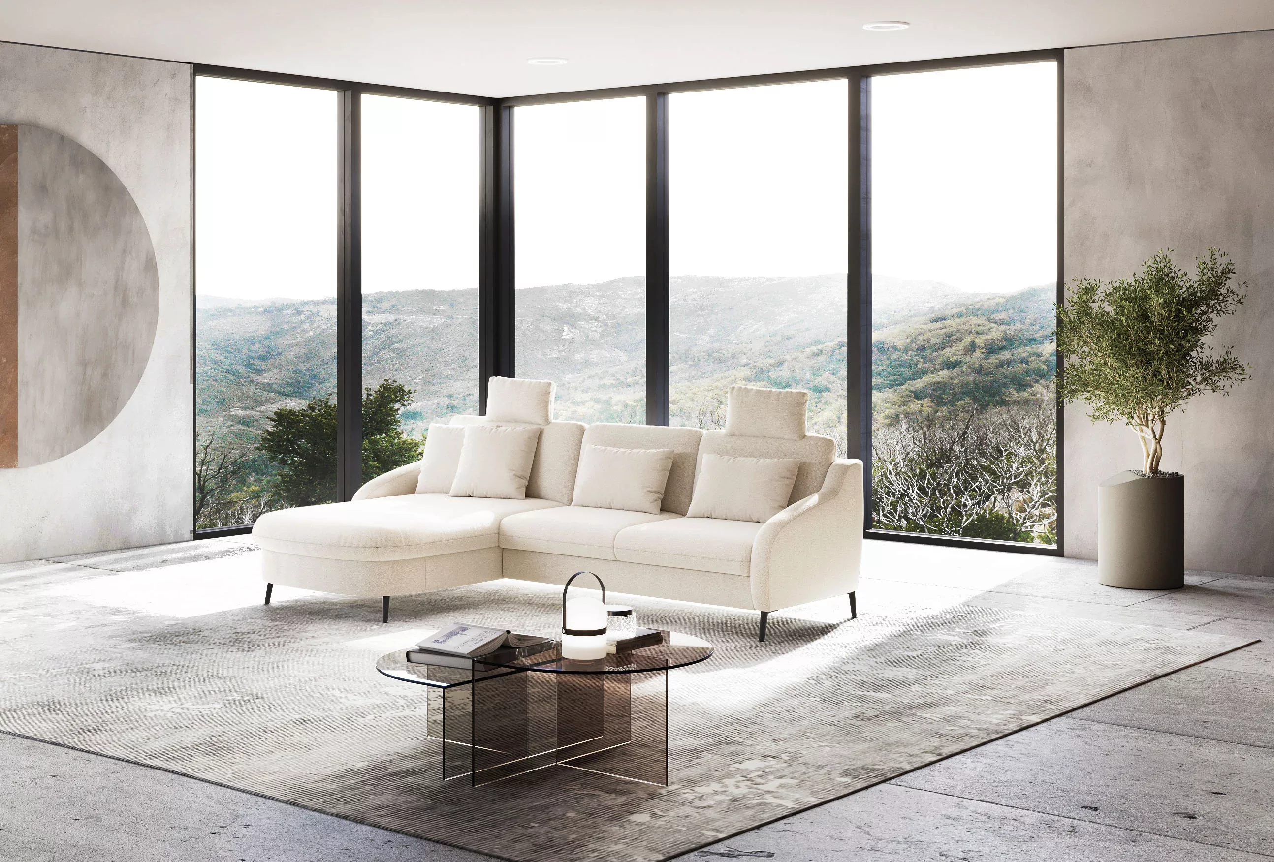 sit&more Ecksofa »Soul L-Form«, wahlweise mit Bettfunktion und Bettkasten o günstig online kaufen