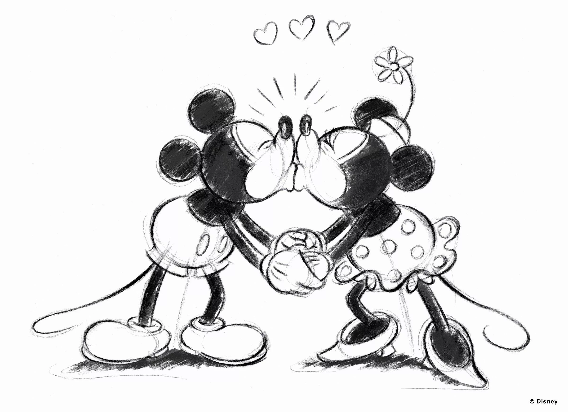 Art for the home Leinwandbild "Mickey & Minnie" günstig online kaufen