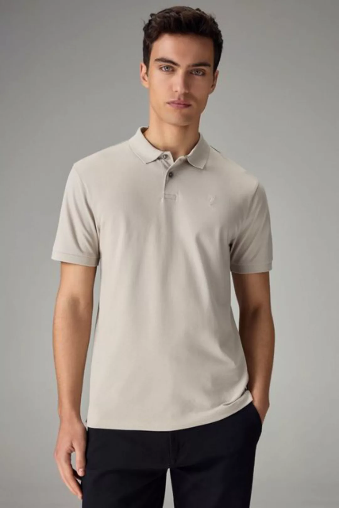 Next Poloshirt Piqué-Poloshirt – Slim-Fit (1-tlg) günstig online kaufen