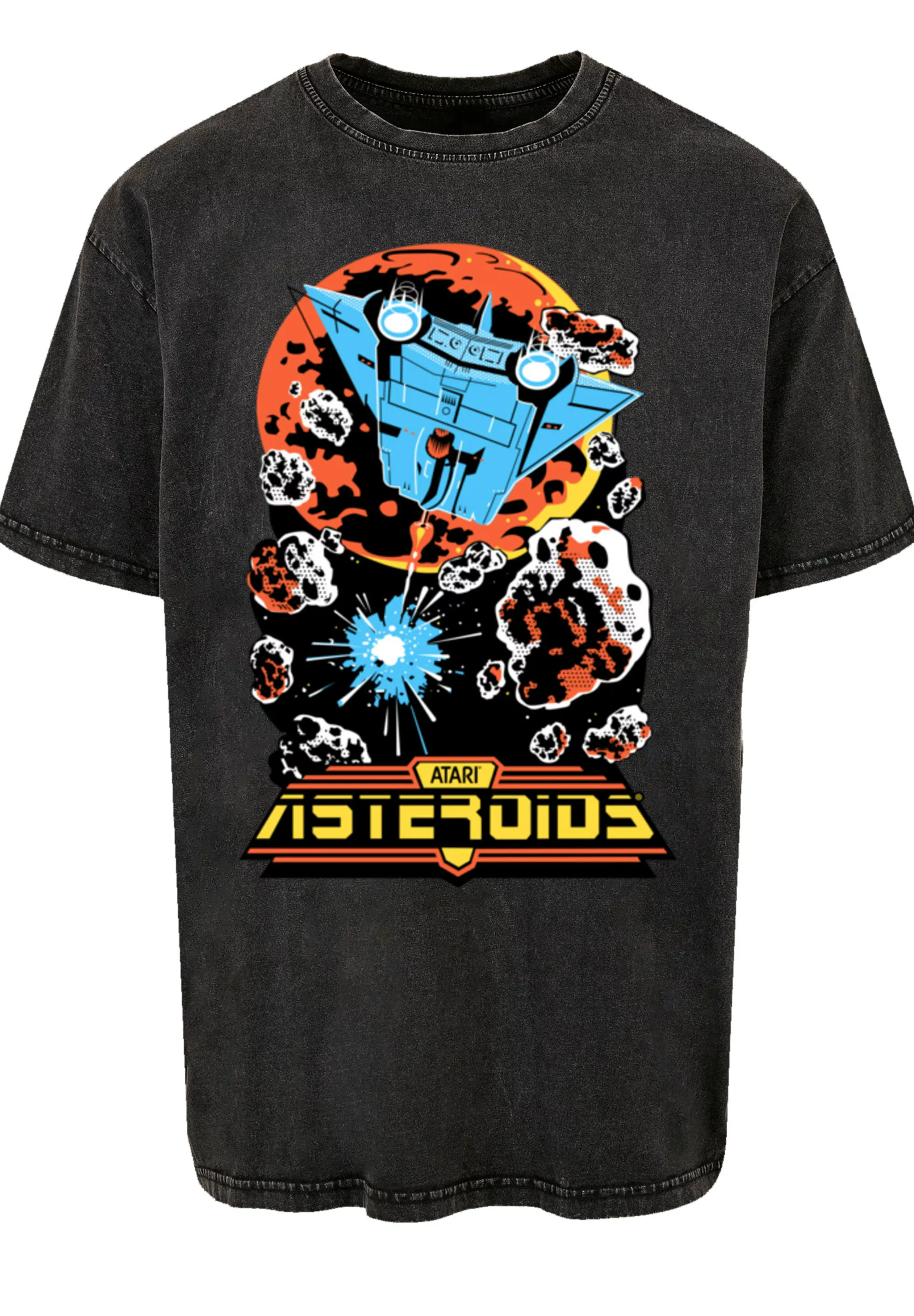 F4NT4STIC T-Shirt "Asteroids Vintage Atari Retro Gaming", Premium Qualität günstig online kaufen