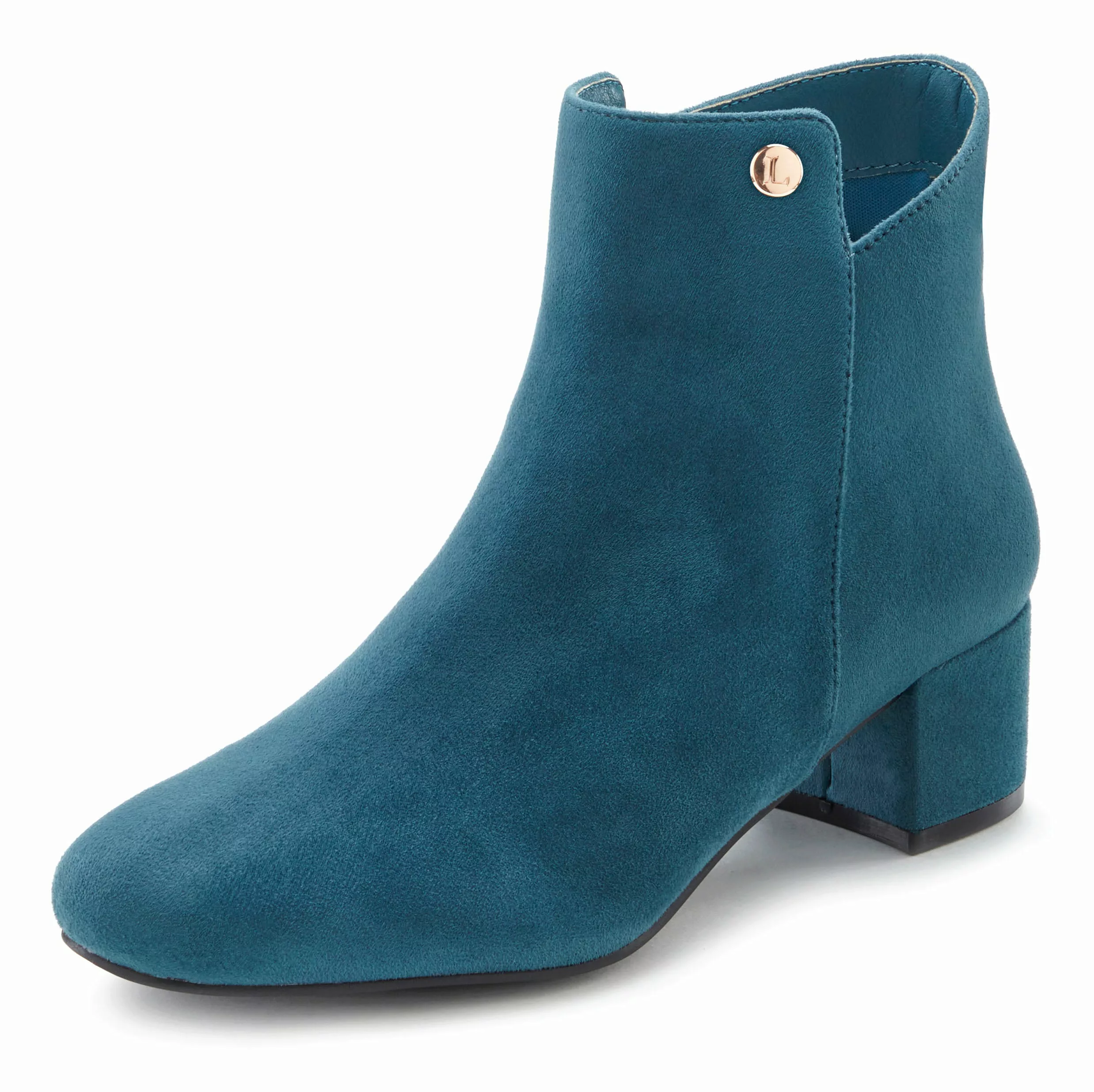 LASCANA Stiefelette, mit bequemen Blockabsatz, Ankle Boots, Stiefel VEGAN günstig online kaufen