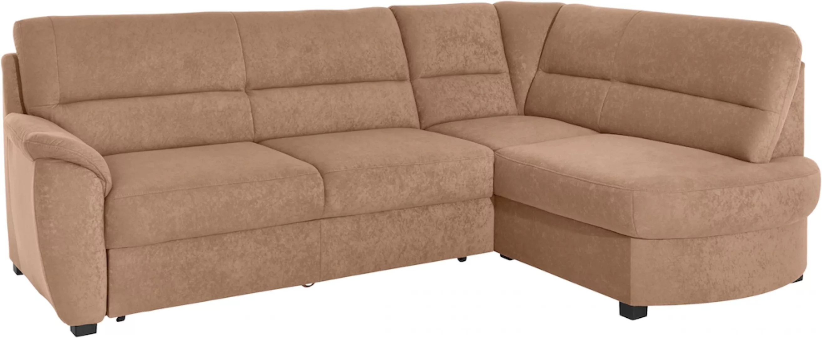 sit&more Ecksofa "Pandora L-Form", wahlweise mit Bettfunktion und Bettkaste günstig online kaufen