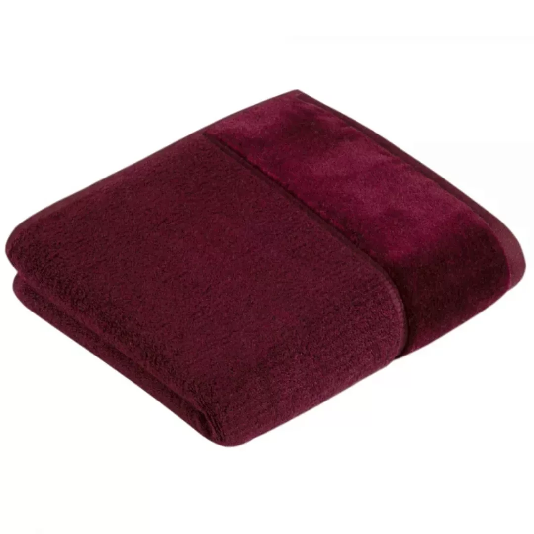 Vossen Handtücher Pure - Farbe: berry - 3980 - Gästetuch 30x50 cm günstig online kaufen