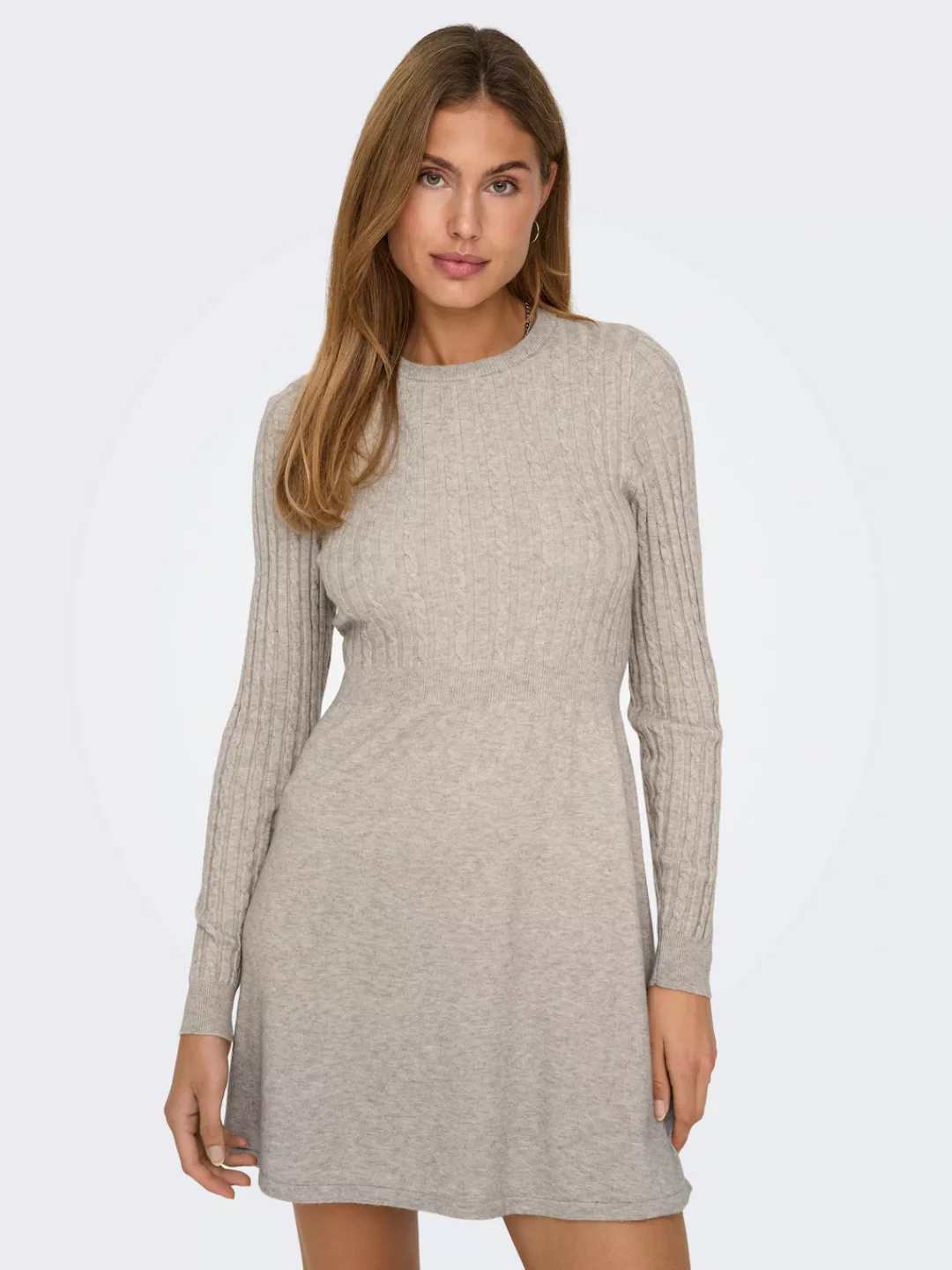 ONLY Strickkleid "ONLFIA LS CABLE DRESS KNT" günstig online kaufen