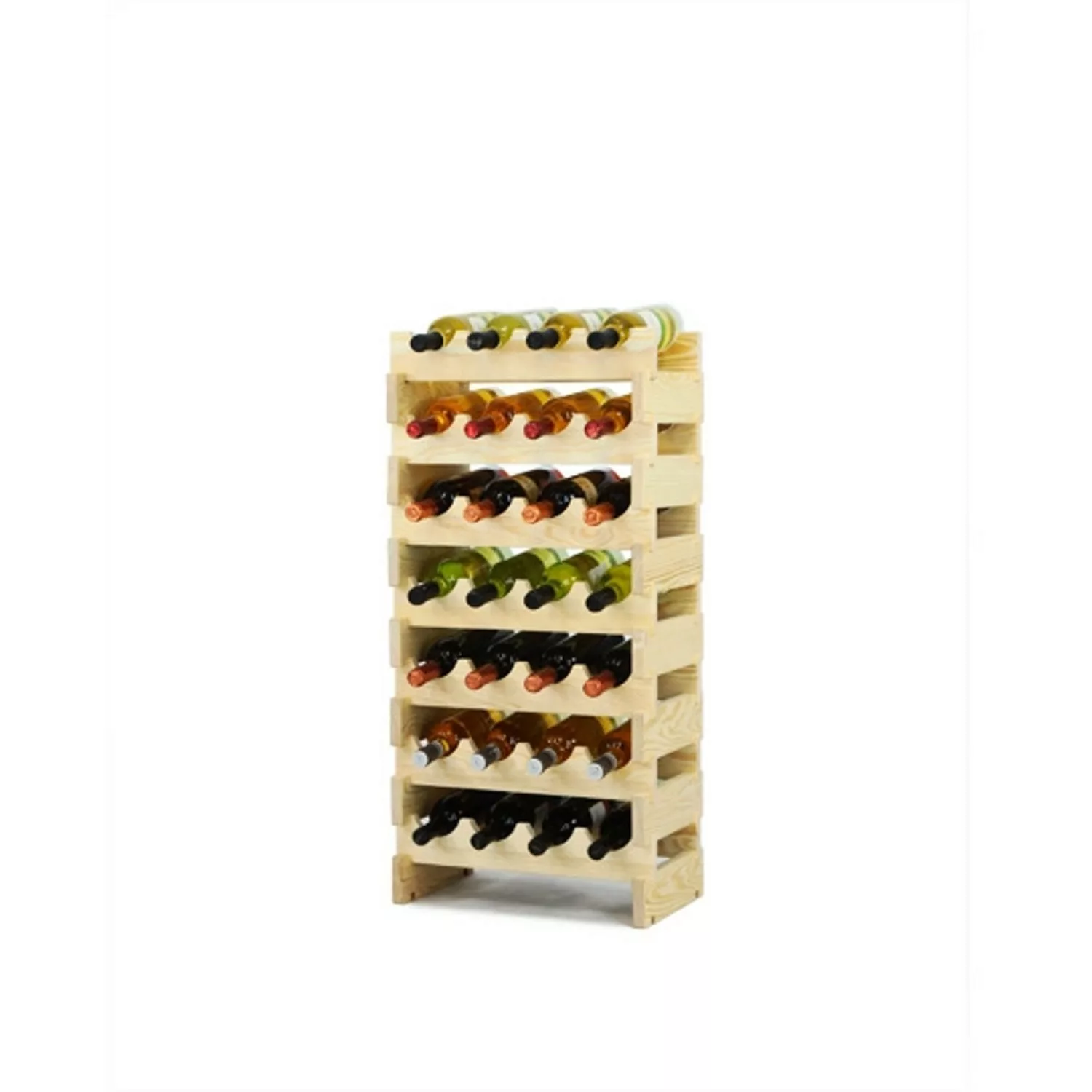 PROREGAL Weinregal Vinoteca Flex  HxBxT 79 x 47 x 29 cm 28 Flaschen Massive günstig online kaufen