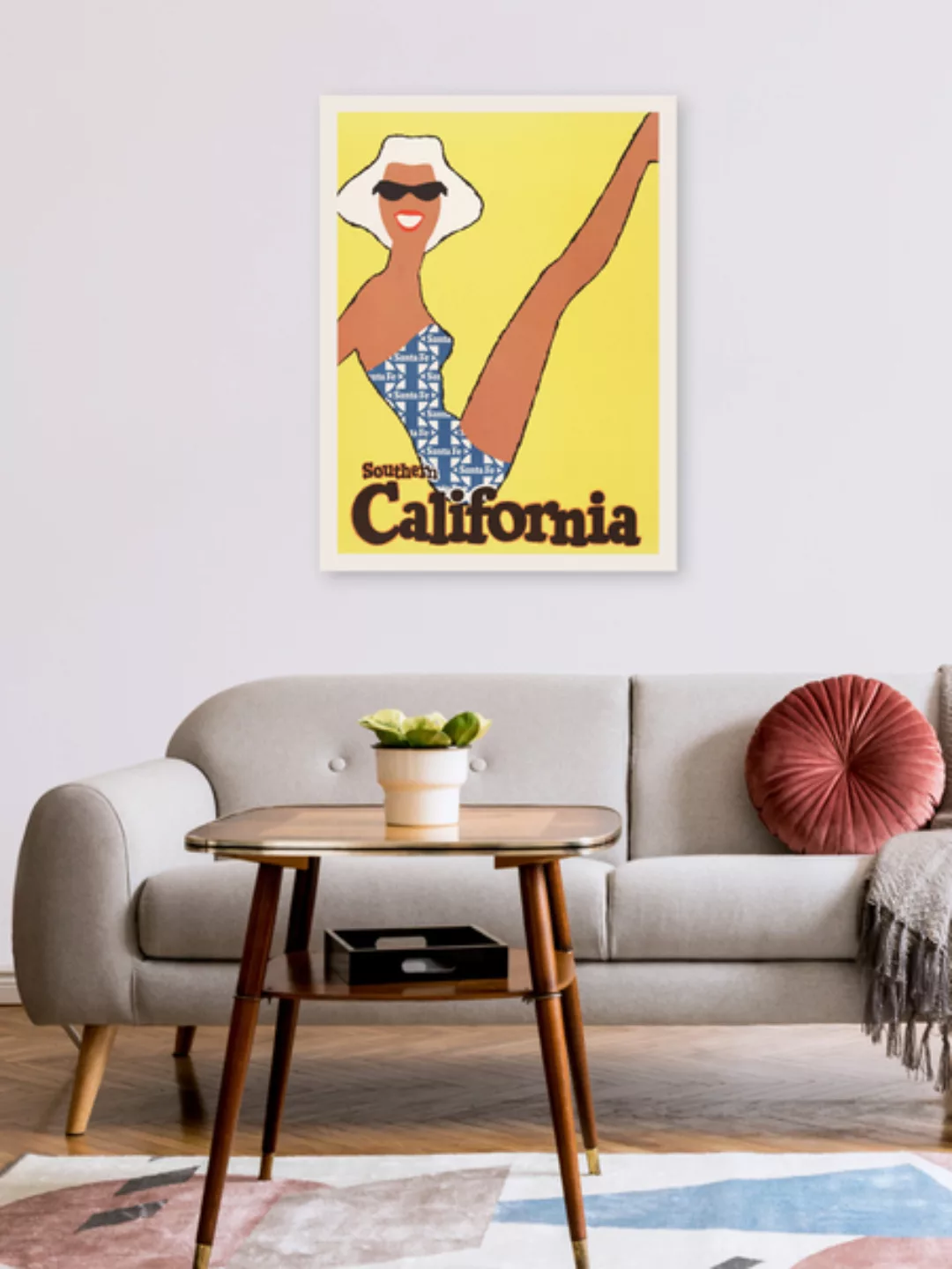 Poster / Leinwandbild - Southern California. Sante Fe günstig online kaufen