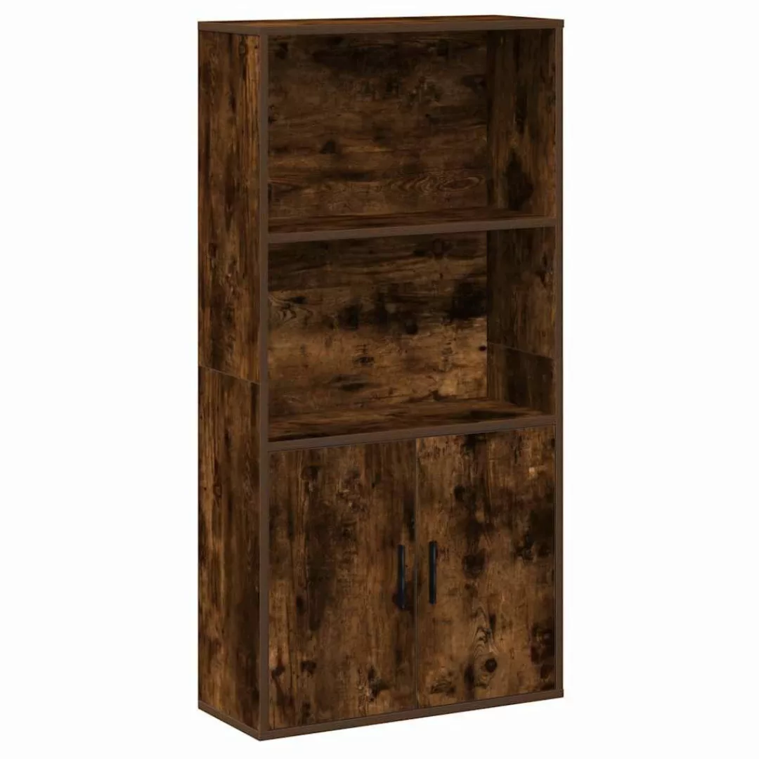 vidaXL Bücherregal Bücherregal Räuchereiche 60x24x120 cm günstig online kaufen