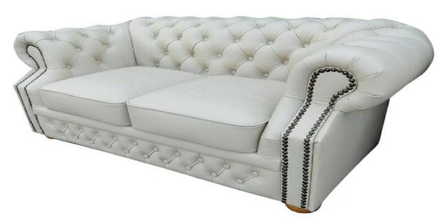 Xlmoebel Sofa Neues Design 4-Sitzer Chesterfield Ledersofa aus England -, H günstig online kaufen