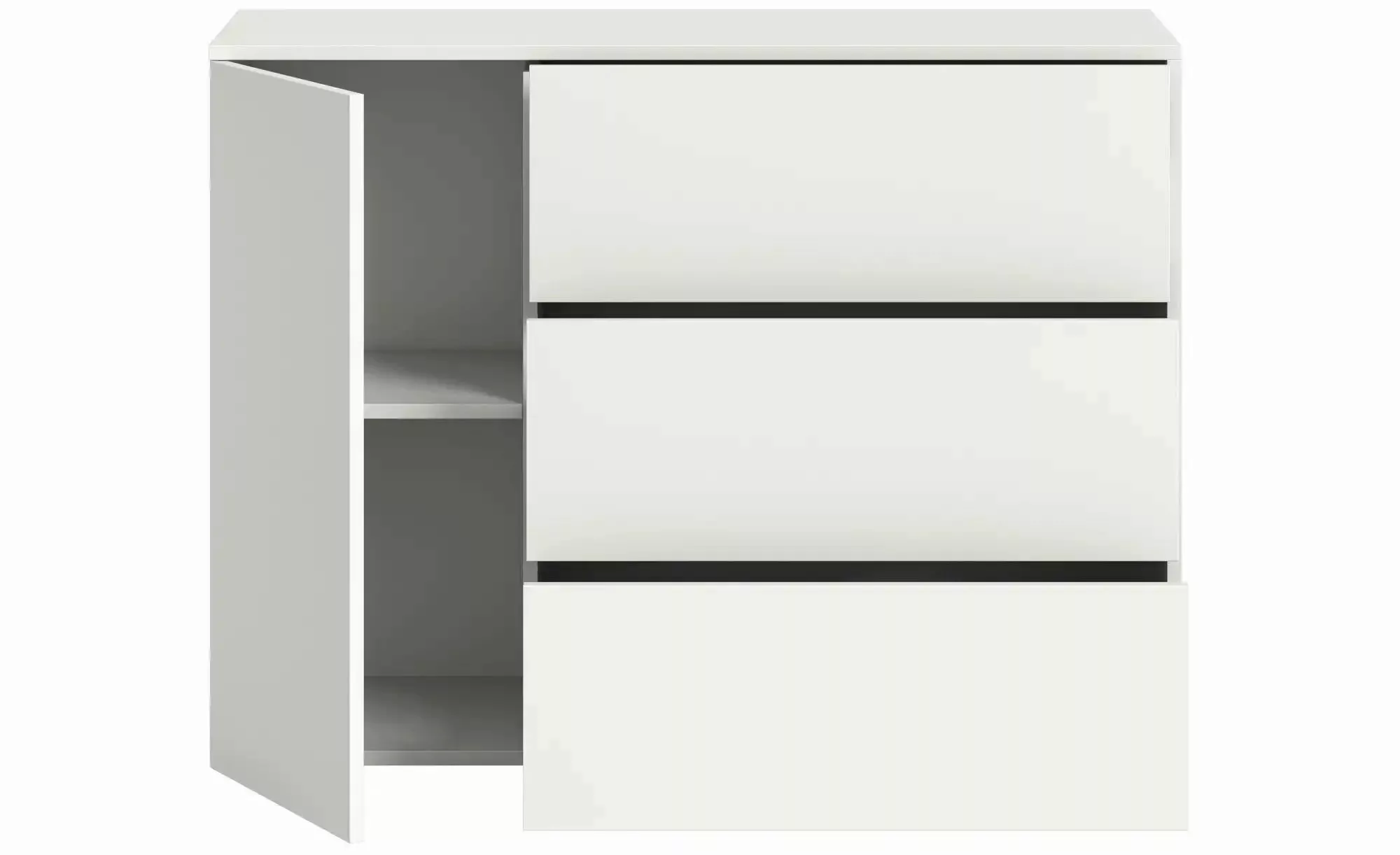 Sideboard  Samso ¦ weiß ¦ Maße (cm): B: 105 H: 80 Kommoden & Sideboards > S günstig online kaufen