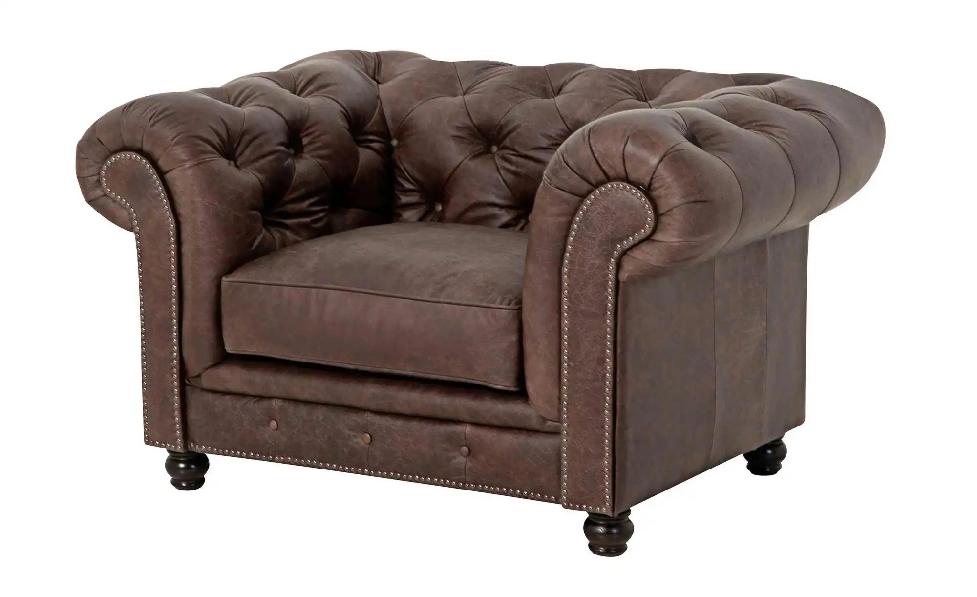 Max Winzer Sessel  Orleans ¦ braun ¦ Maße (cm): B: 135 H: 77 Polstermöbel > günstig online kaufen
