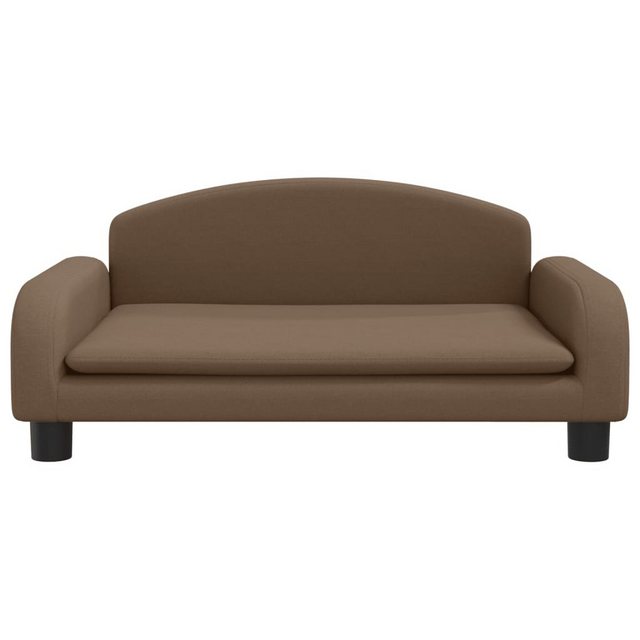 vidaXL Kindersofa Kindersofa Braun 70x45x30 cm Stoff Kindercouch Kindermöbe günstig online kaufen