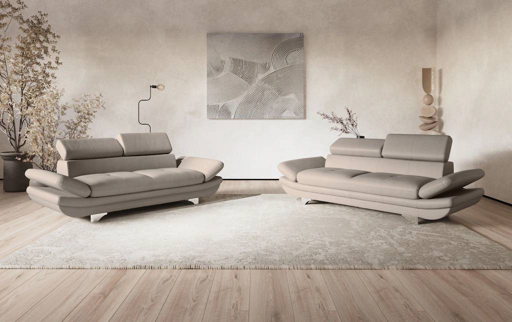 COTTA 2-Sitzer »Enterprise«, Big-Sofa, mit Armteilverstellung & Kopfteilver günstig online kaufen