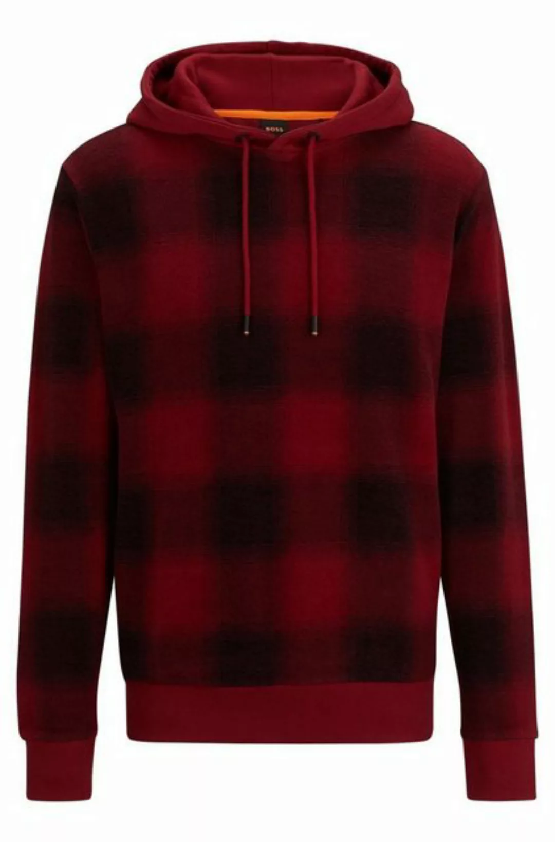 BOSS ORANGE Sweatshirt WeeCheckhood 10257335 01, Open Red günstig online kaufen