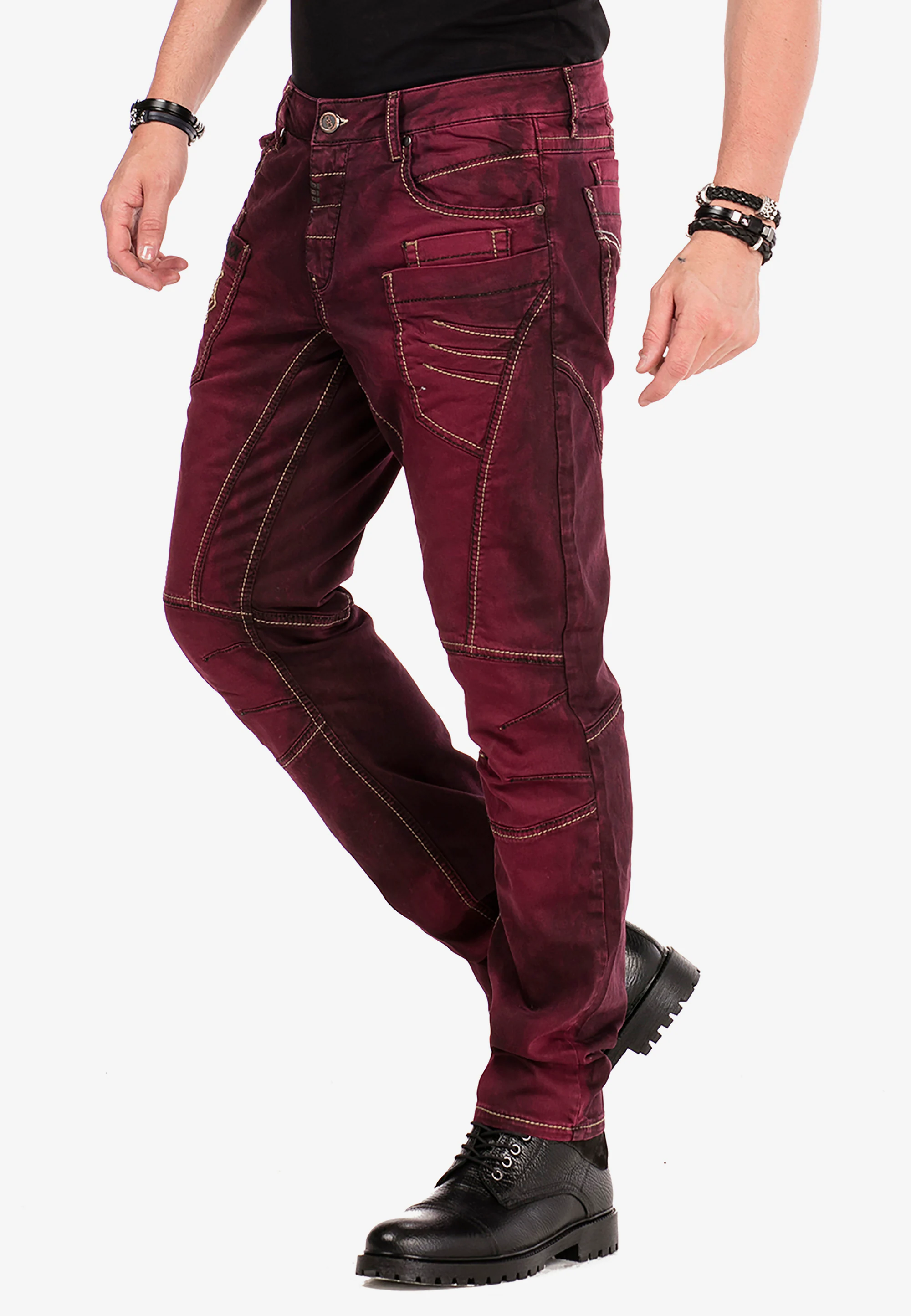 Cipo & Baxx Slim-fit-Jeans, im Antique Look günstig online kaufen