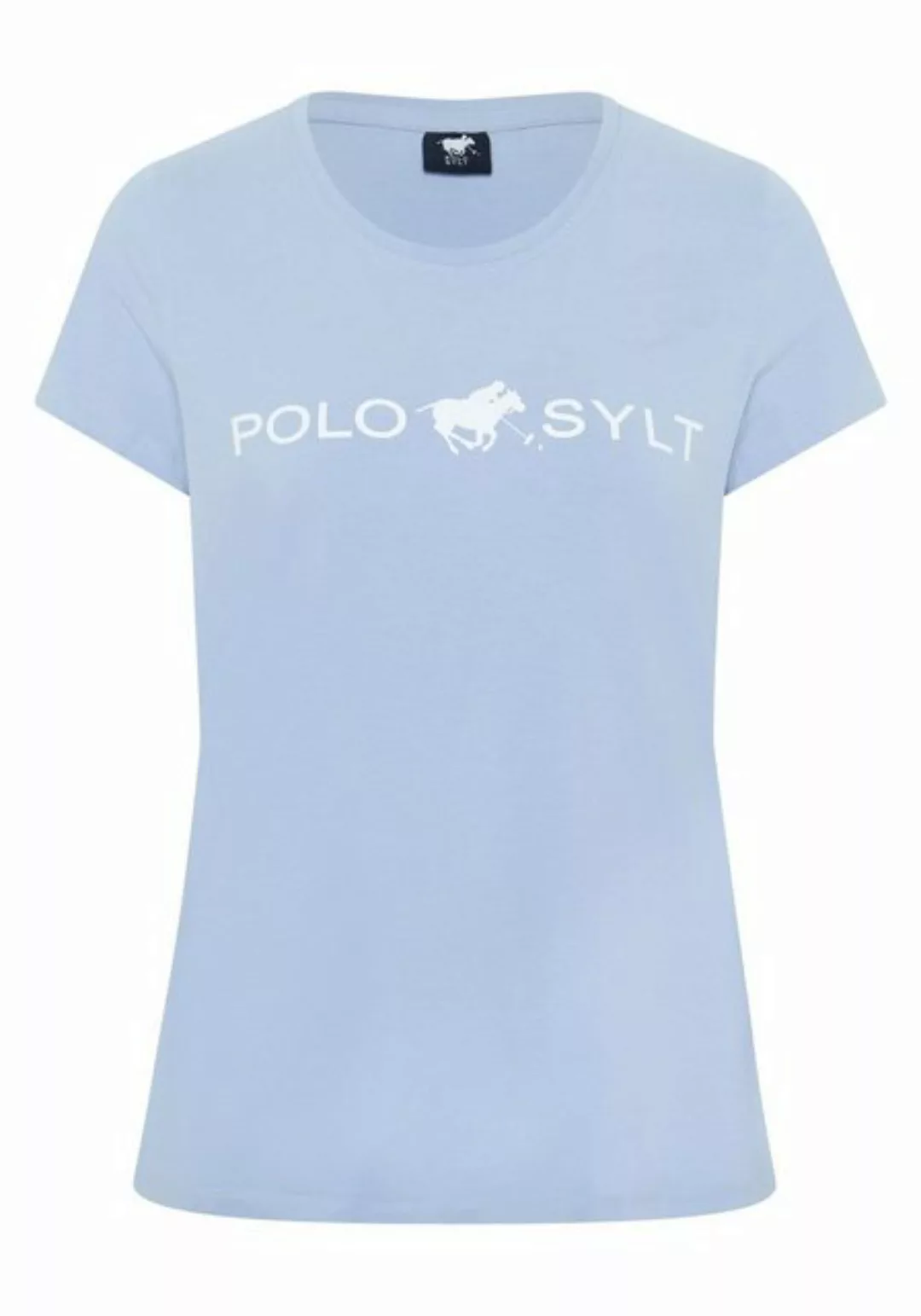 Polo Sylt Print-Shirt mit Labelprint günstig online kaufen