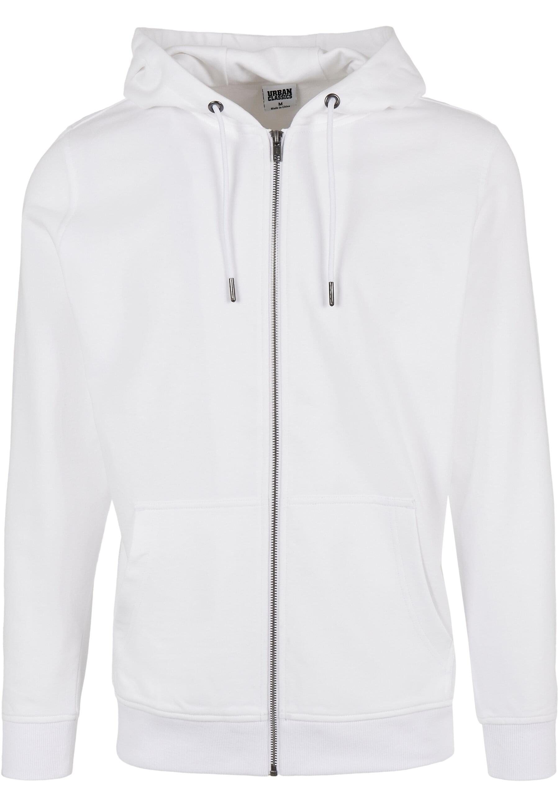 URBAN CLASSICS Sweatjacke "Urban Classics Herren Basic Terry Zip Hoody" günstig online kaufen