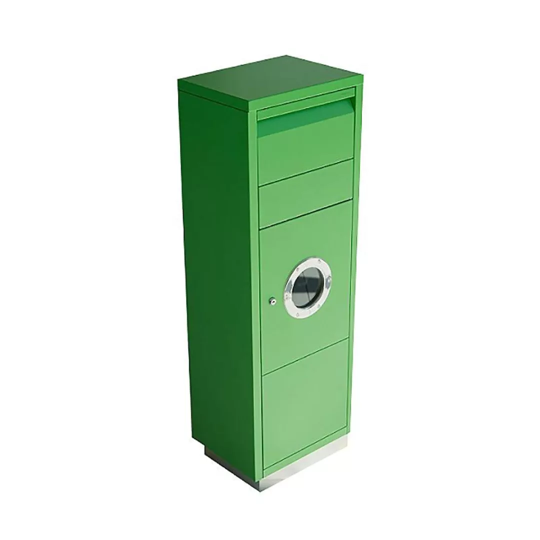 Radius - Letterman Standing Ovation 1 Briefkasten - grün/BxHxT 32x142x42cm günstig online kaufen
