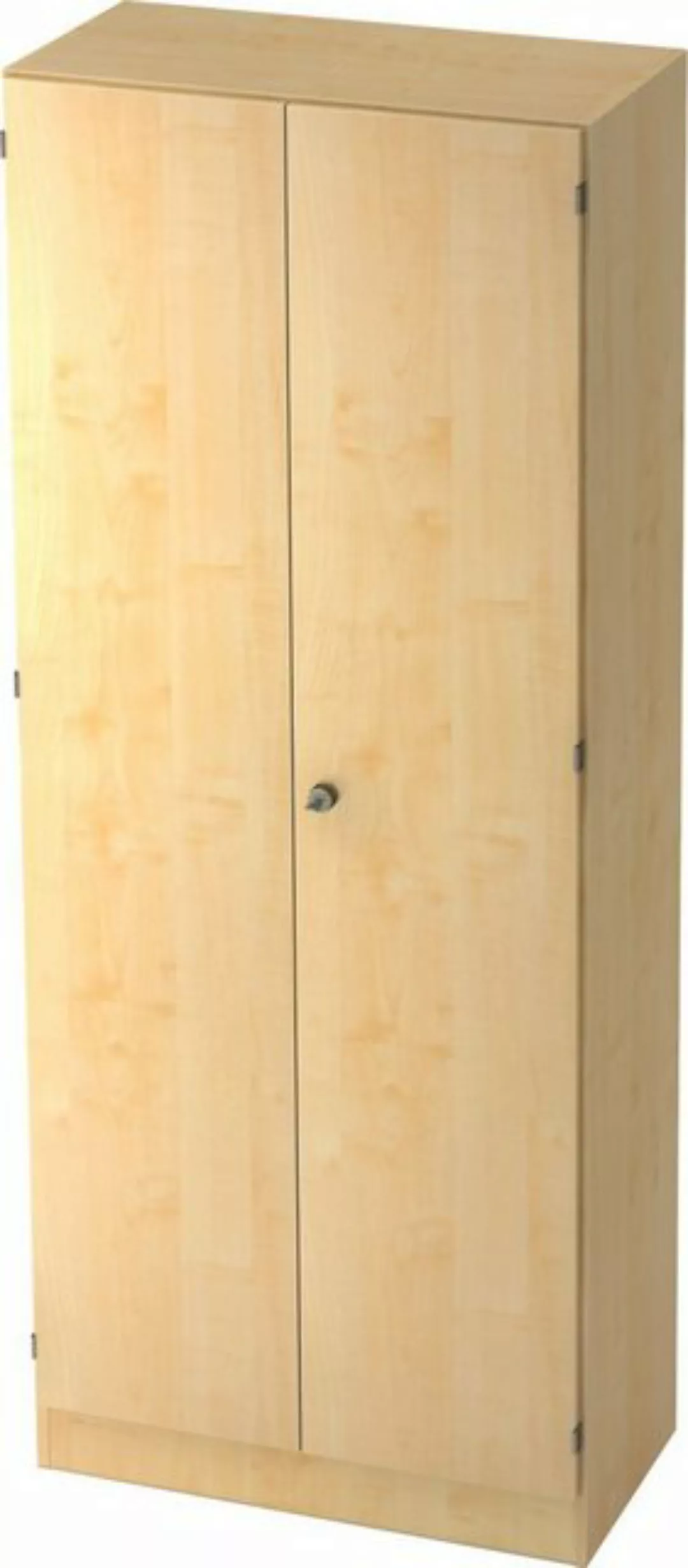 Aktenschrank schrank Solid 5 OH BxTxH 80x42x200,4cm Sockelblende Griff SG A günstig online kaufen