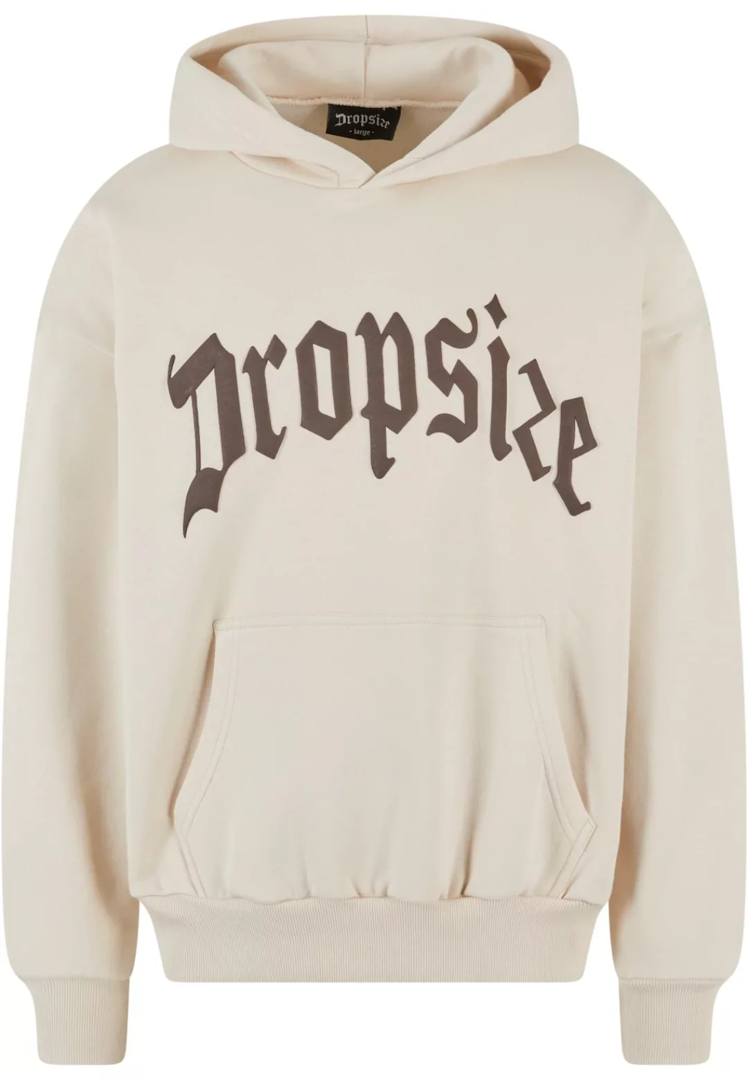 Dropsize Kapuzensweatshirt Dropsize Herren Heavy Oversize Puffer Print Hood günstig online kaufen