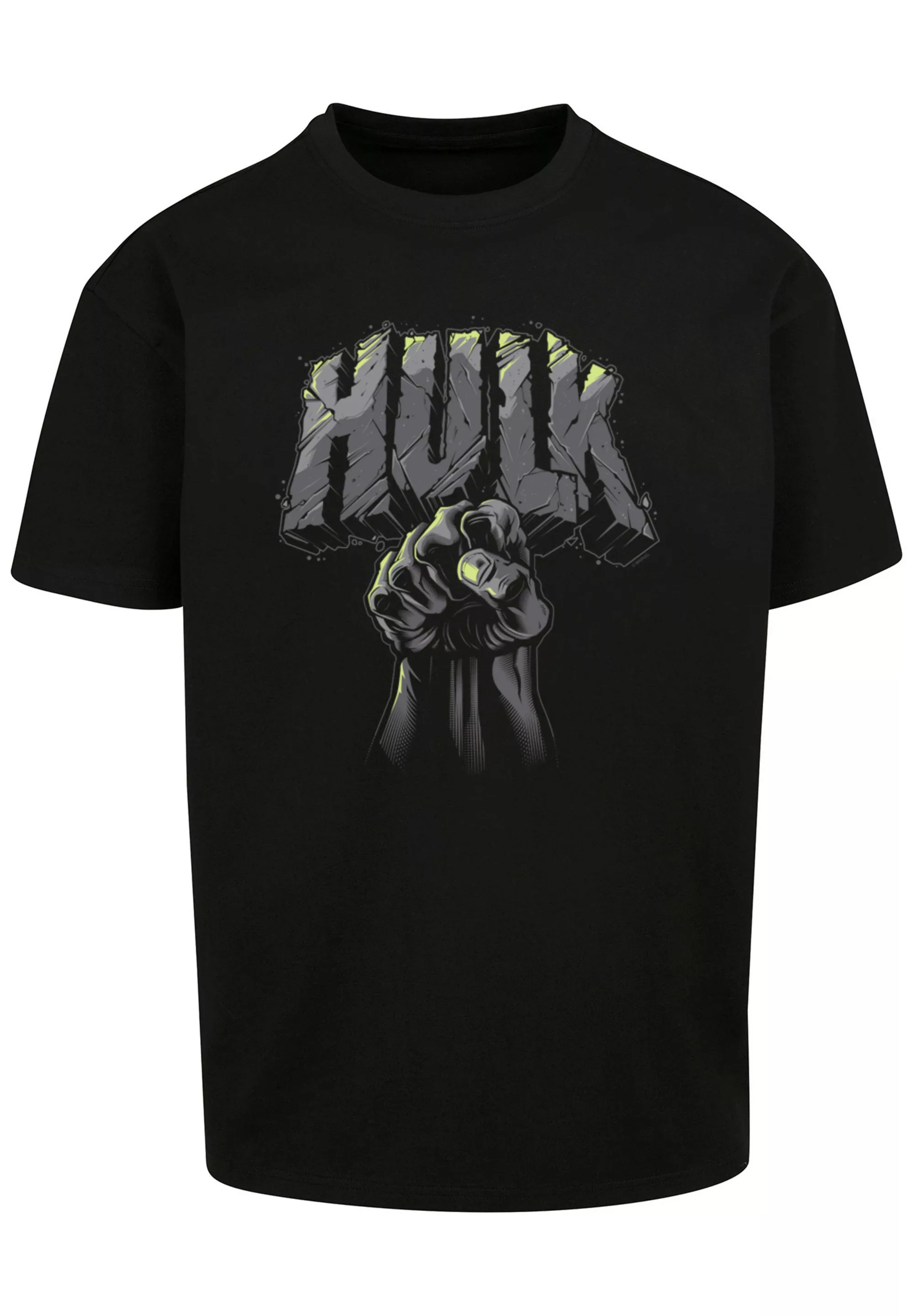 F4NT4STIC T-Shirt "Marvel Hulk Punch Logo", Print günstig online kaufen