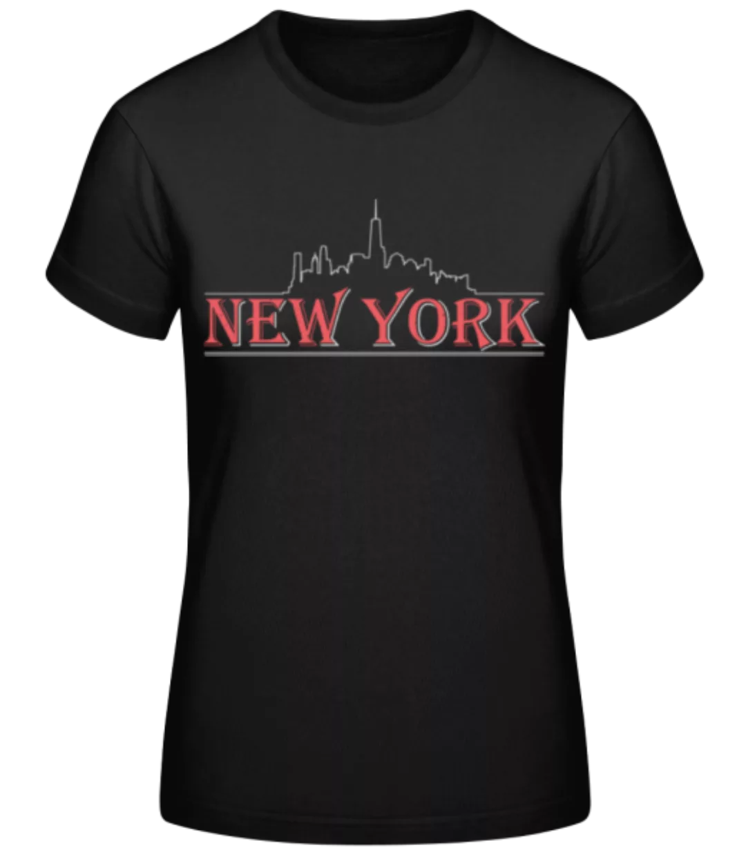 New York · Frauen Basic T-Shirt günstig online kaufen