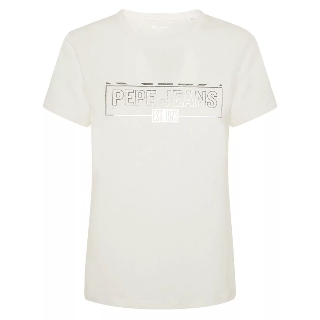 Pepe Jeans Betty Kurzärmeliges T-shirt L Off White günstig online kaufen