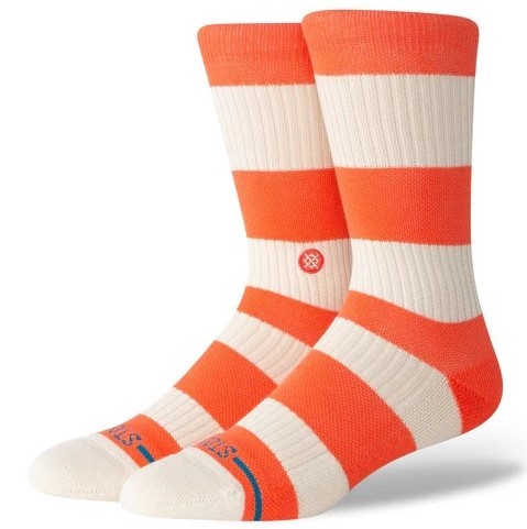 Stance Socken Casual Rot Weiß Gestreift günstig online kaufen