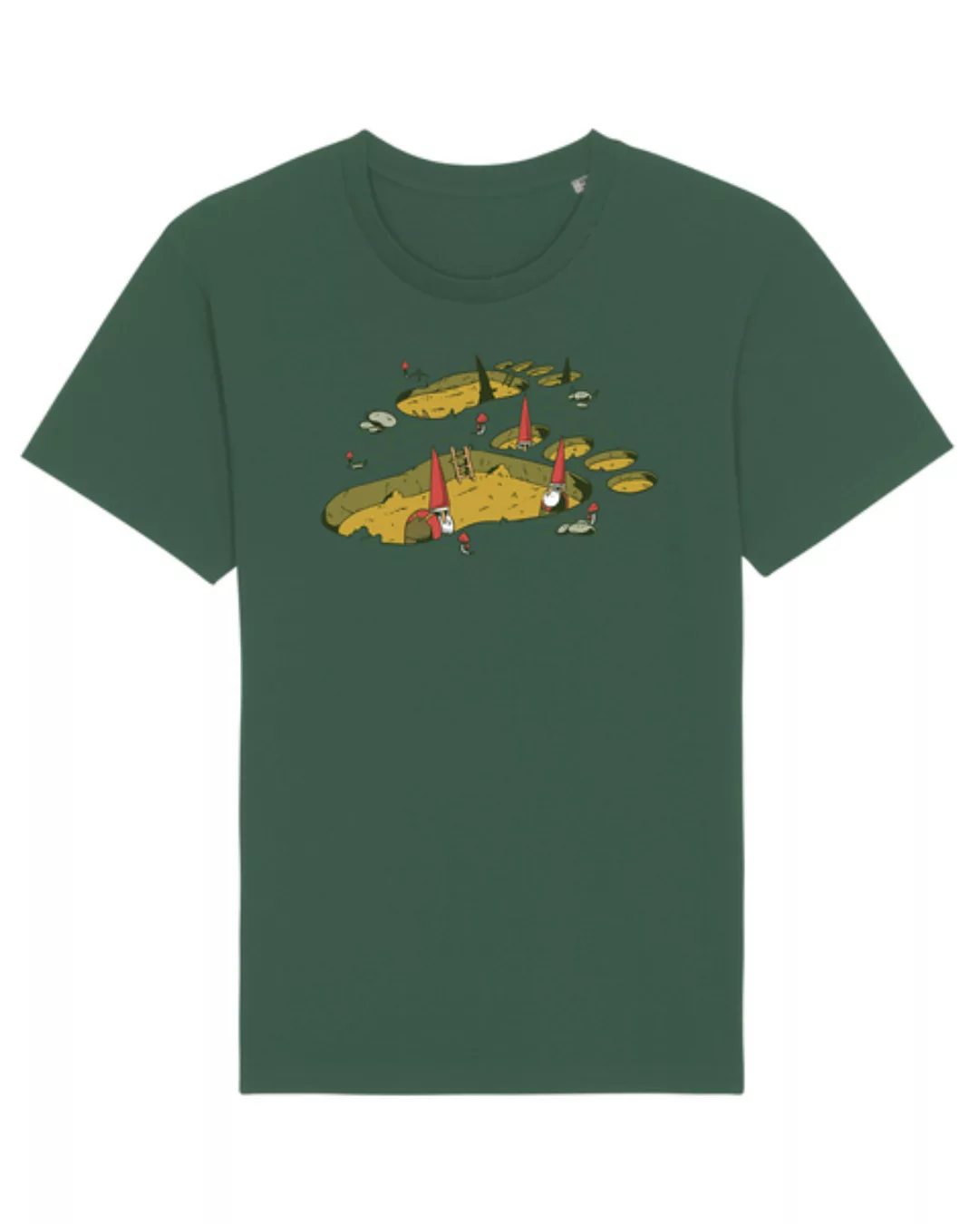 Gnome Footprint | T-shirt Unisex günstig online kaufen