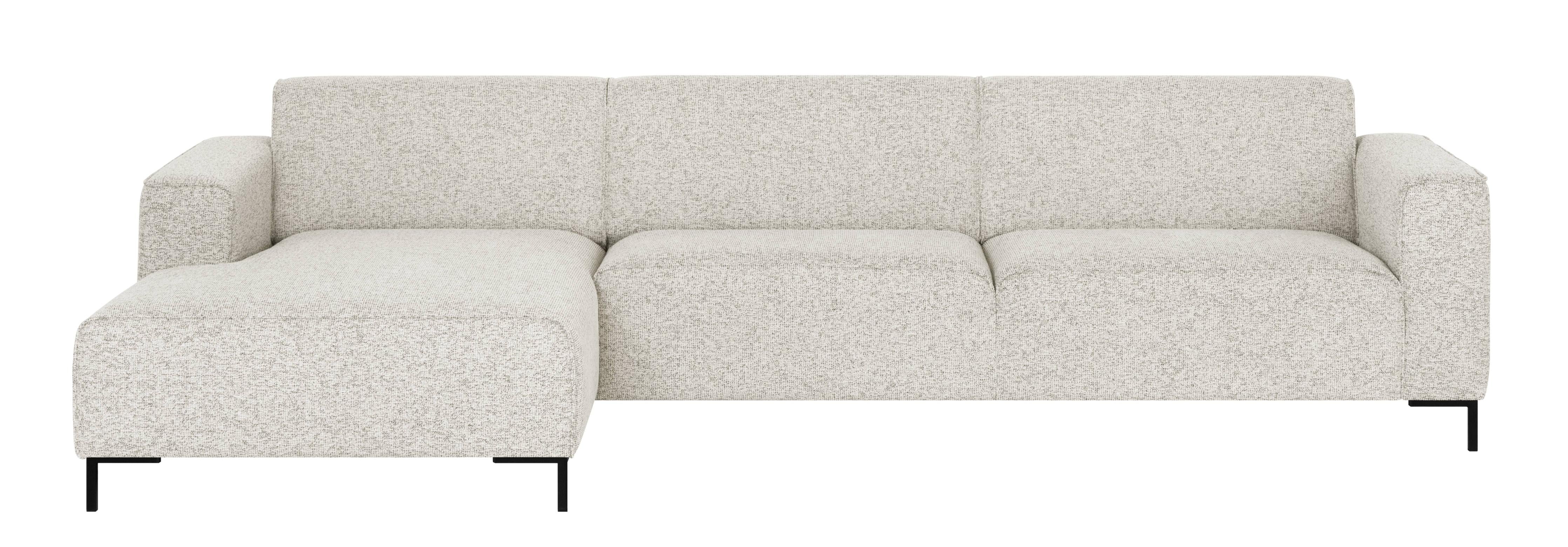 NADUVI Collection | Ecksofa Gionni links 3-Sitzer Chenille günstig online kaufen