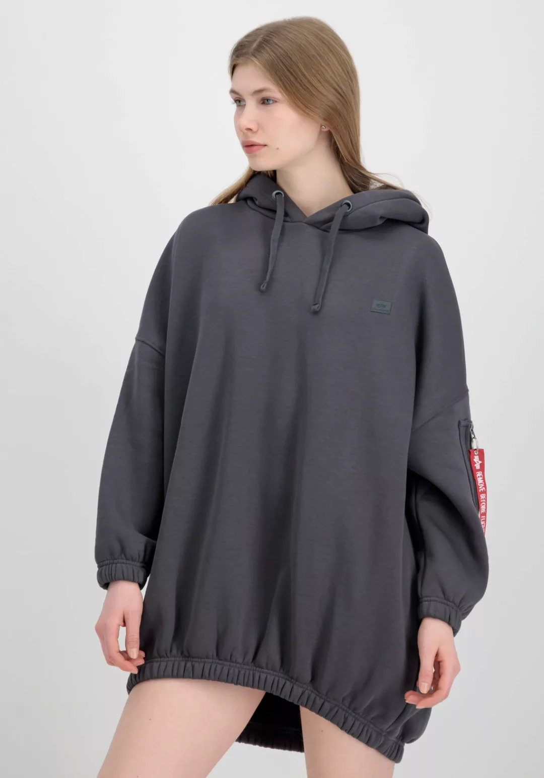 Alpha Industries Sweater "ALPHA INDUSTRIES Women - Dresses X-Fit Label OS D günstig online kaufen
