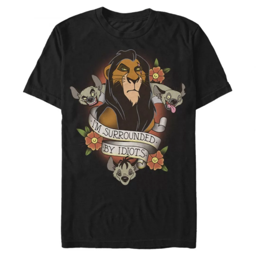 Disney - Der König der Löwen - Gruppe Surrounded - Männer T-Shirt günstig online kaufen