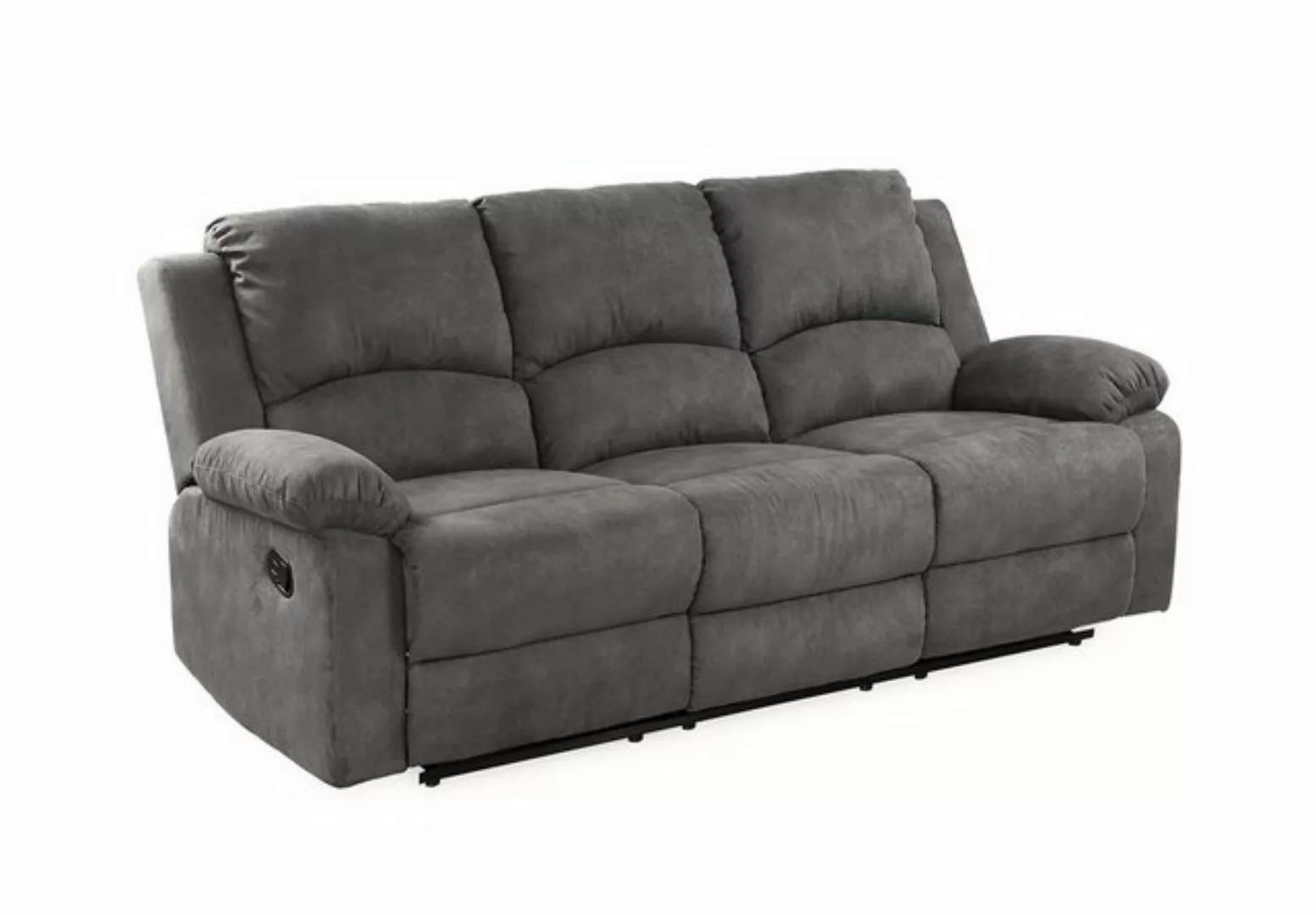 luma-home 3-Sitzer 15131, Sofa mit halbautomatischer Relaxfunktion 204 cm b günstig online kaufen