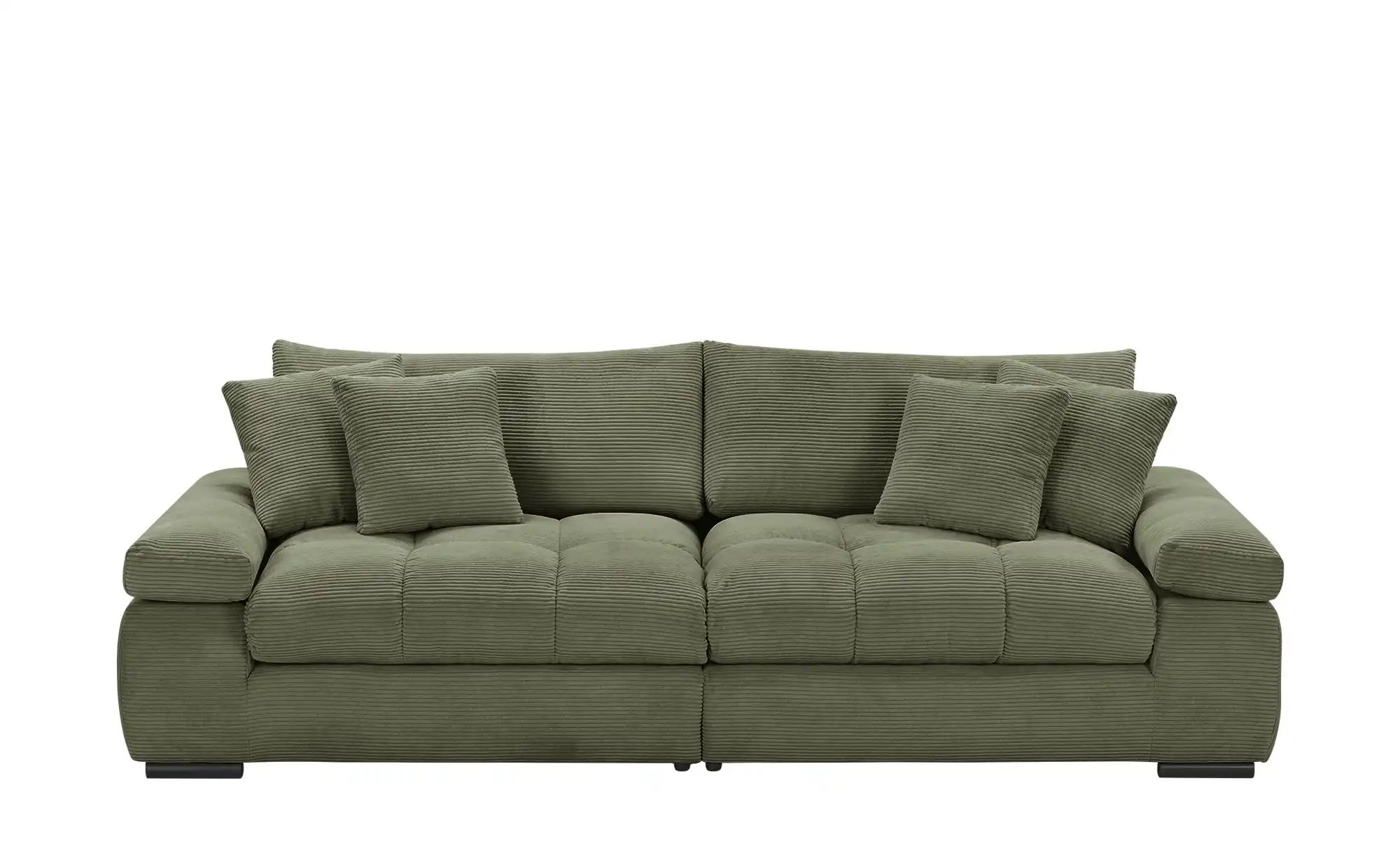 bobb Big Sofa  Hella ¦ grün ¦ Maße (cm): B: 303 H: 96 T: 140 Polstermöbel > günstig online kaufen