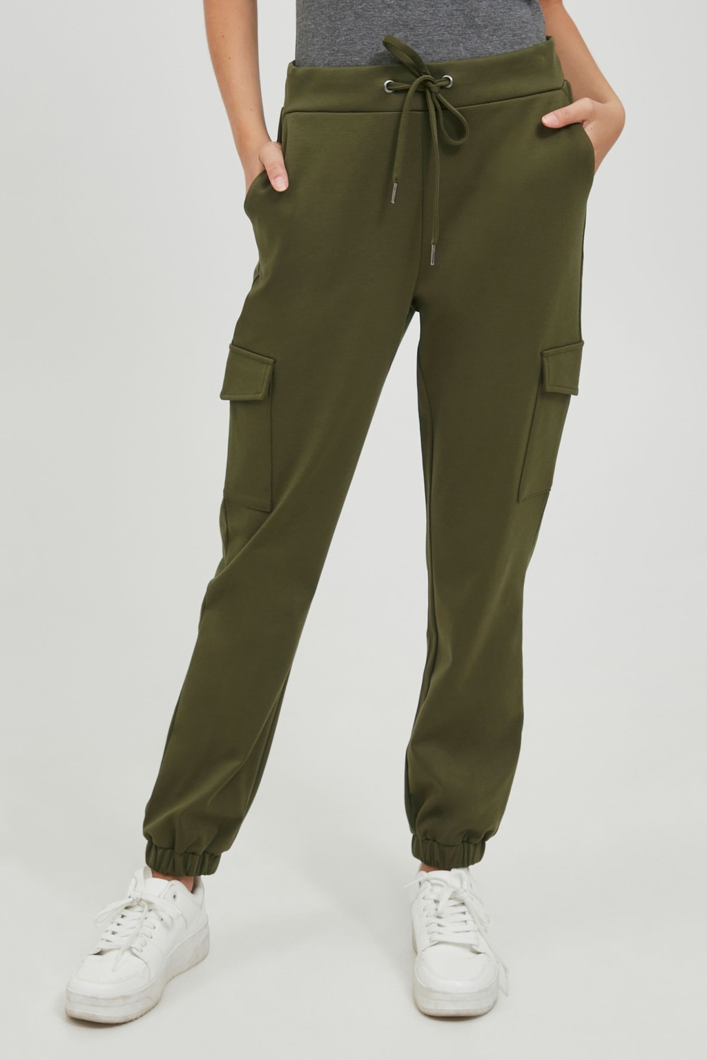 OXMO Cargohose OXHenni Damen Stoffhose Im Cargo Look günstig online kaufen