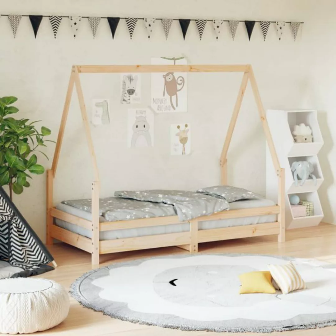 vidaXL Kinderbett Kinderbett 80x160 cm Massivholz Kiefer günstig online kaufen