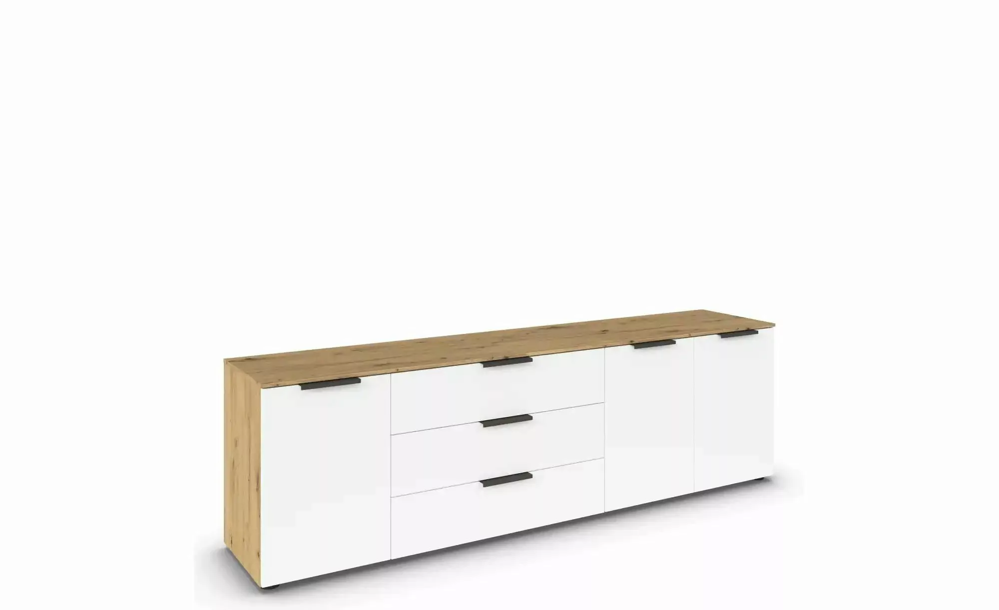 Sideboard   ¦ holzfarben ¦ Maße (cm): B: 199 H: 61 Kommoden & Sideboards > günstig online kaufen