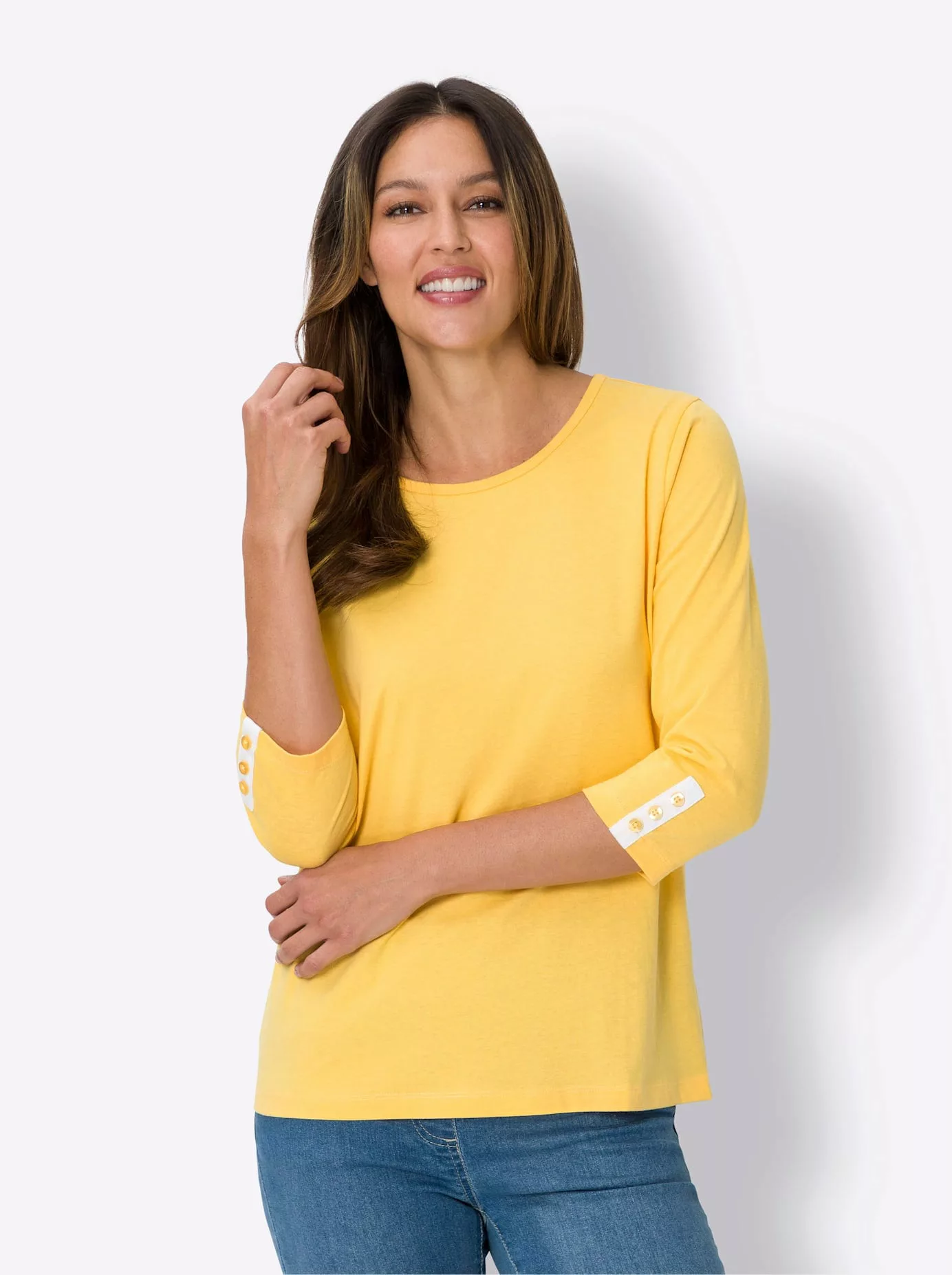 Classic Basics 3/4-Arm-Shirt "3/4-Arm-Shirt" günstig online kaufen