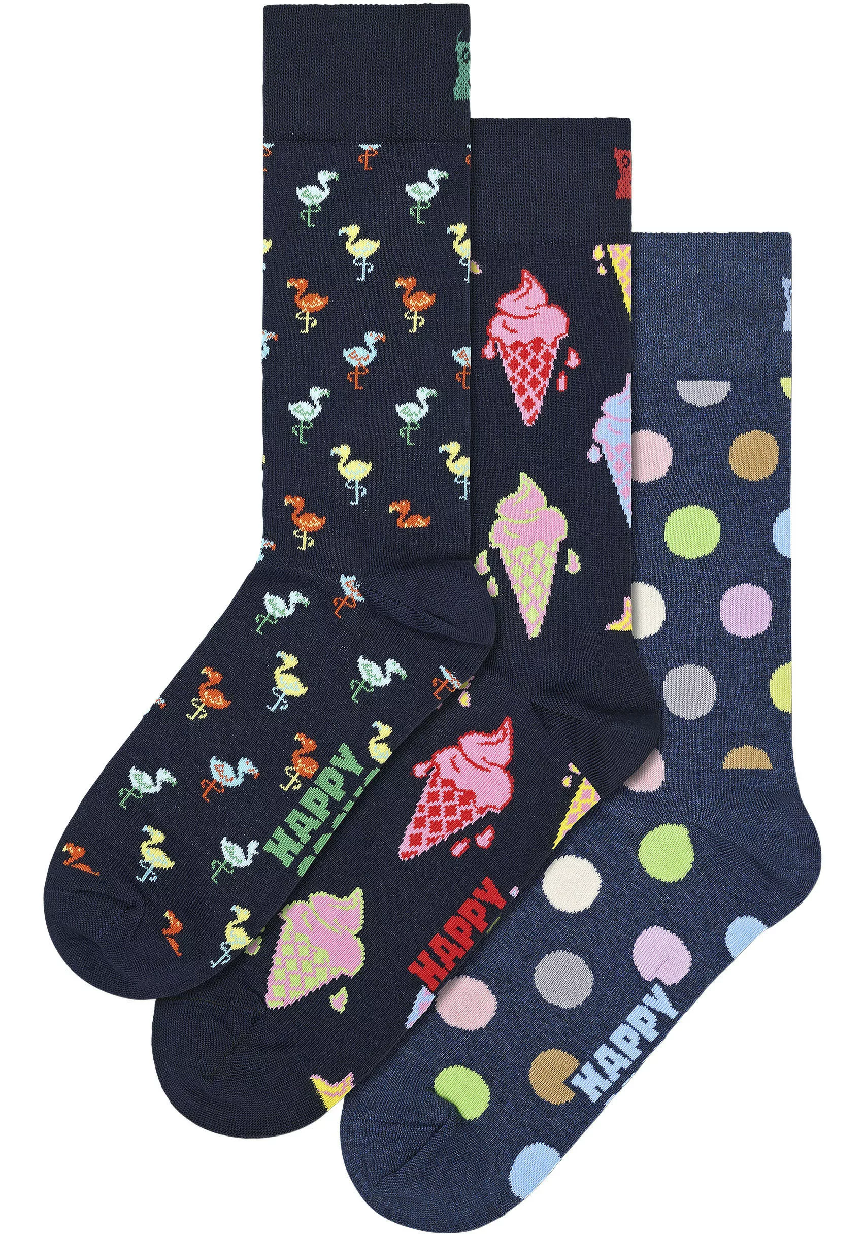 Happy Socks Socken, Navy Gift Set günstig online kaufen